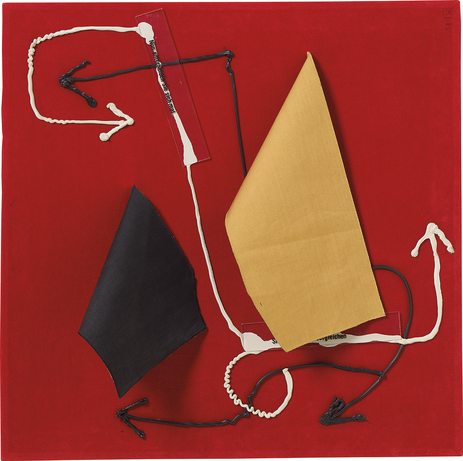 Martin Kippenberger — Ohne Titel (Nun entscheiden Sie sich mal. Sie können nicht vergleichen)