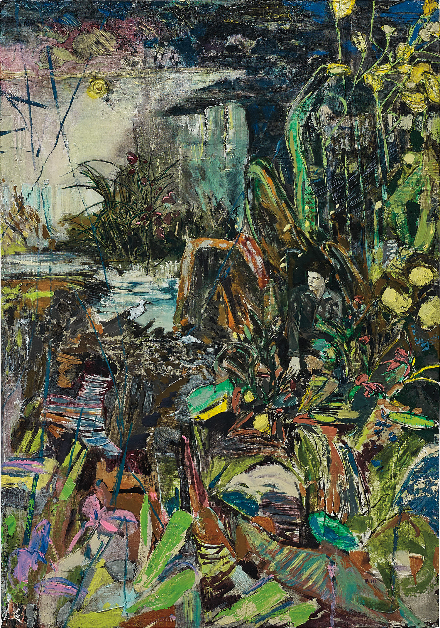 Hernan Bas — Decorative panel for the foyer of a homosexual's home