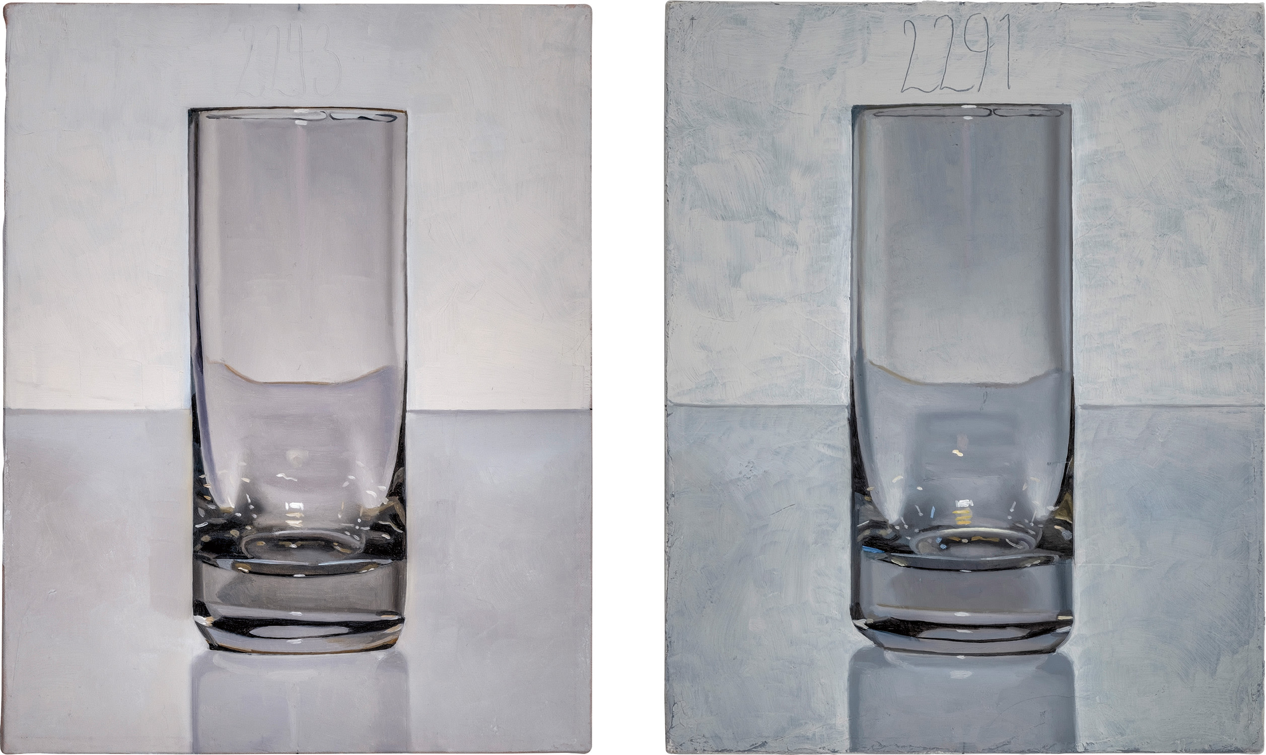 Peter Dreher — Two works: (i)