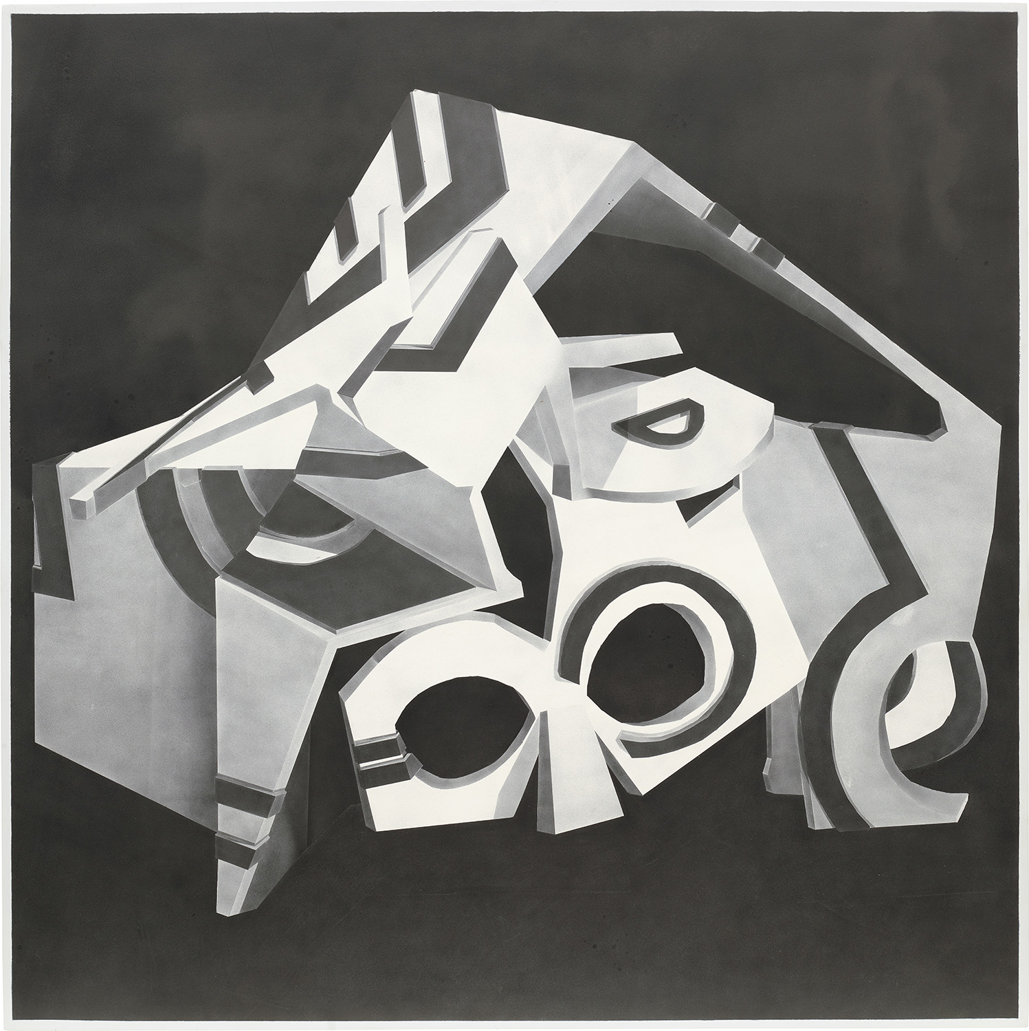 Avery Singer — Prada Mask