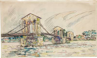 Bourg-Saint-Andéol. Le pont