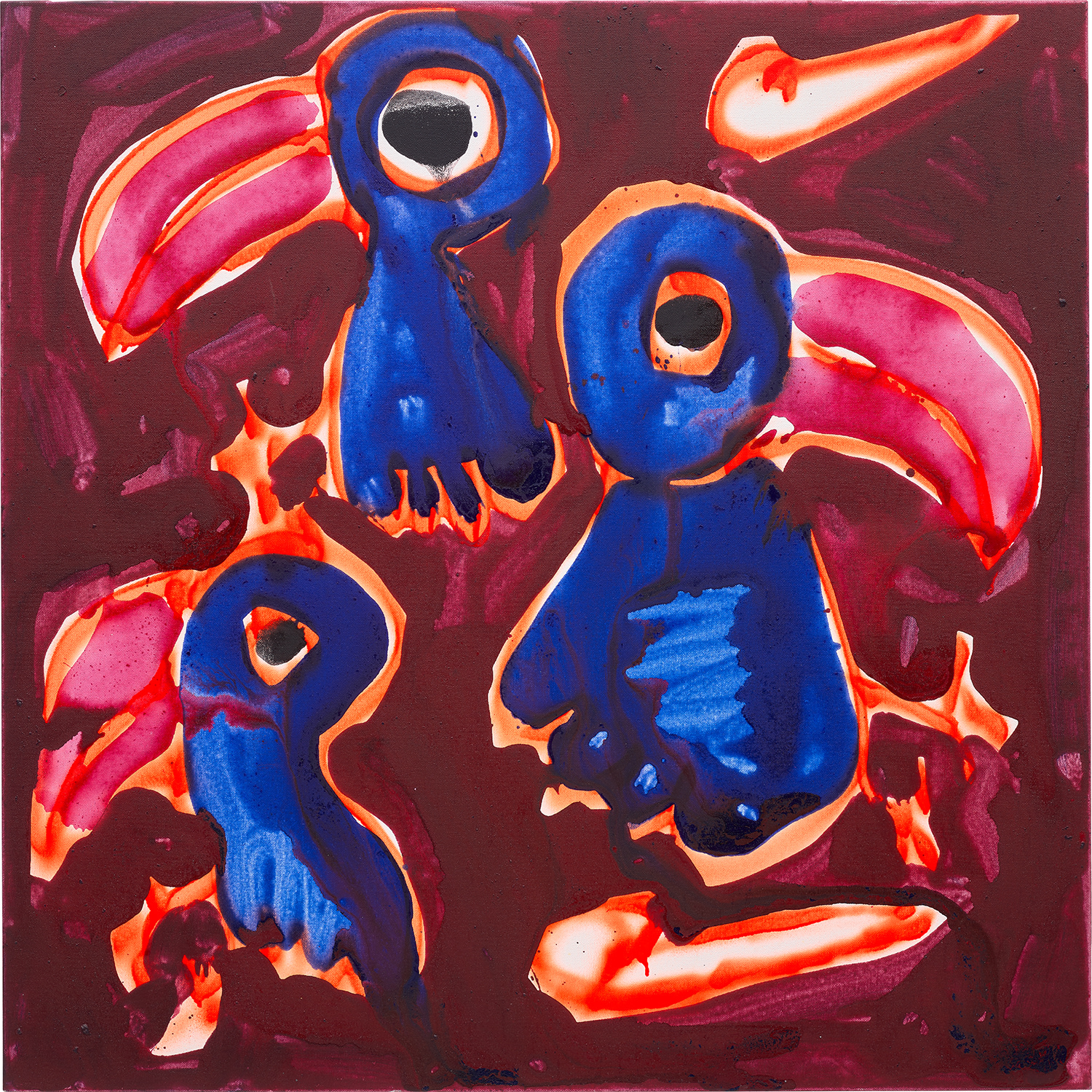 Katherine Bernhardt — Tres Parajos