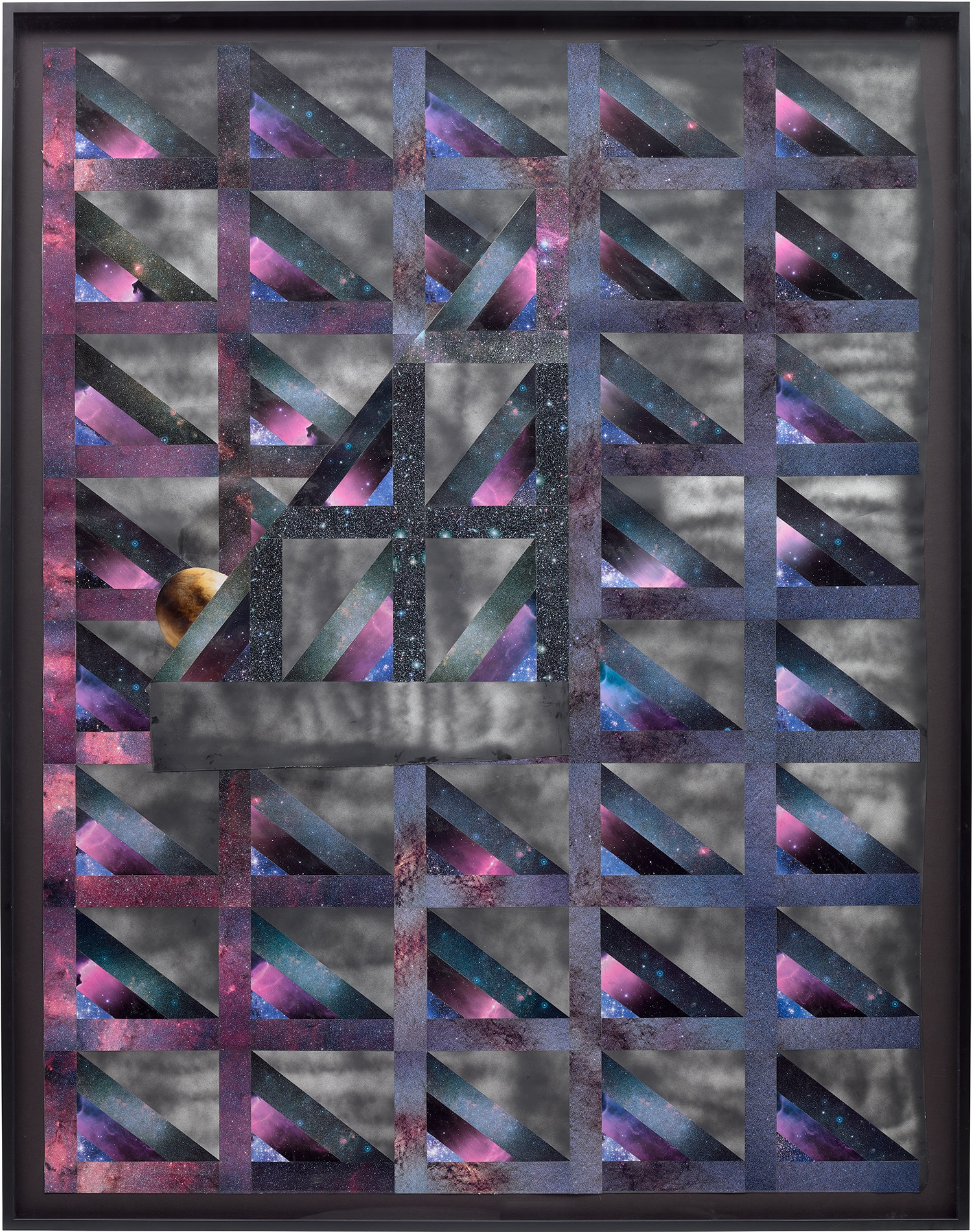 Sterling Ruby — Head Trekker Quilt Study