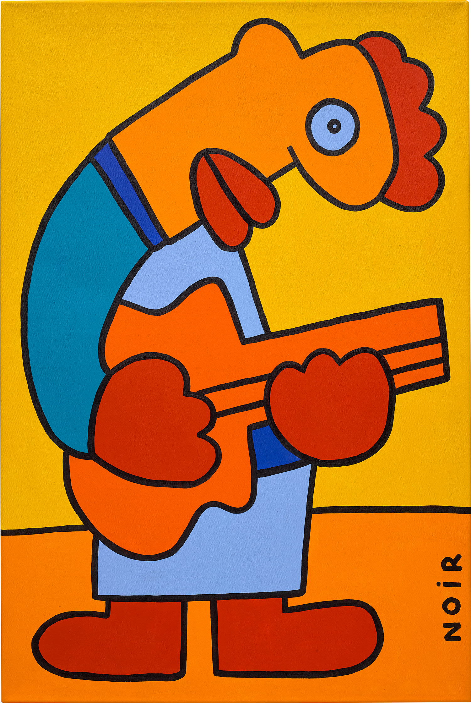 Thierry Noir — My Jazz Retrospective: The Big Orange Jazz Guitar