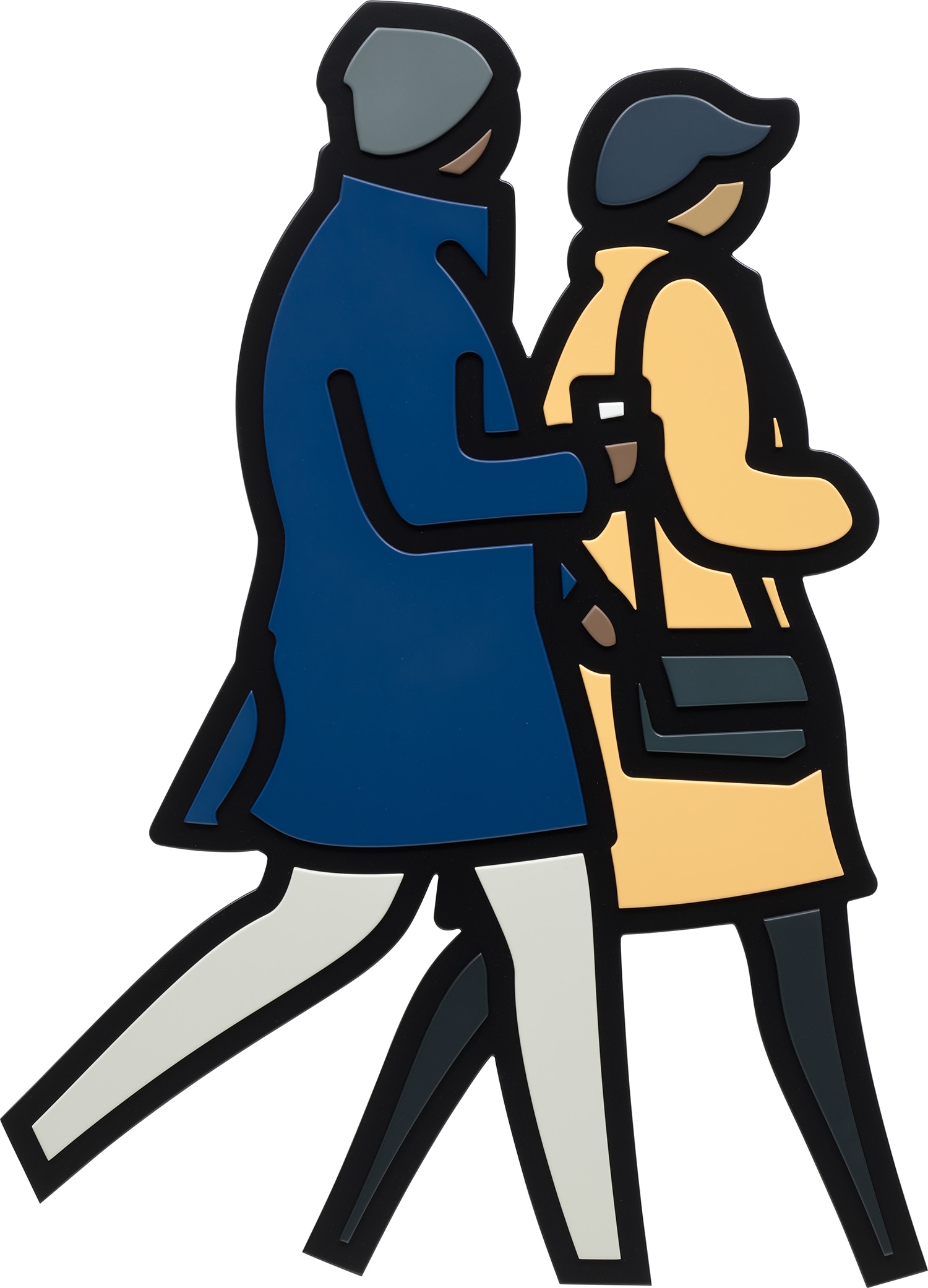 Julian Opie — London couple 1.