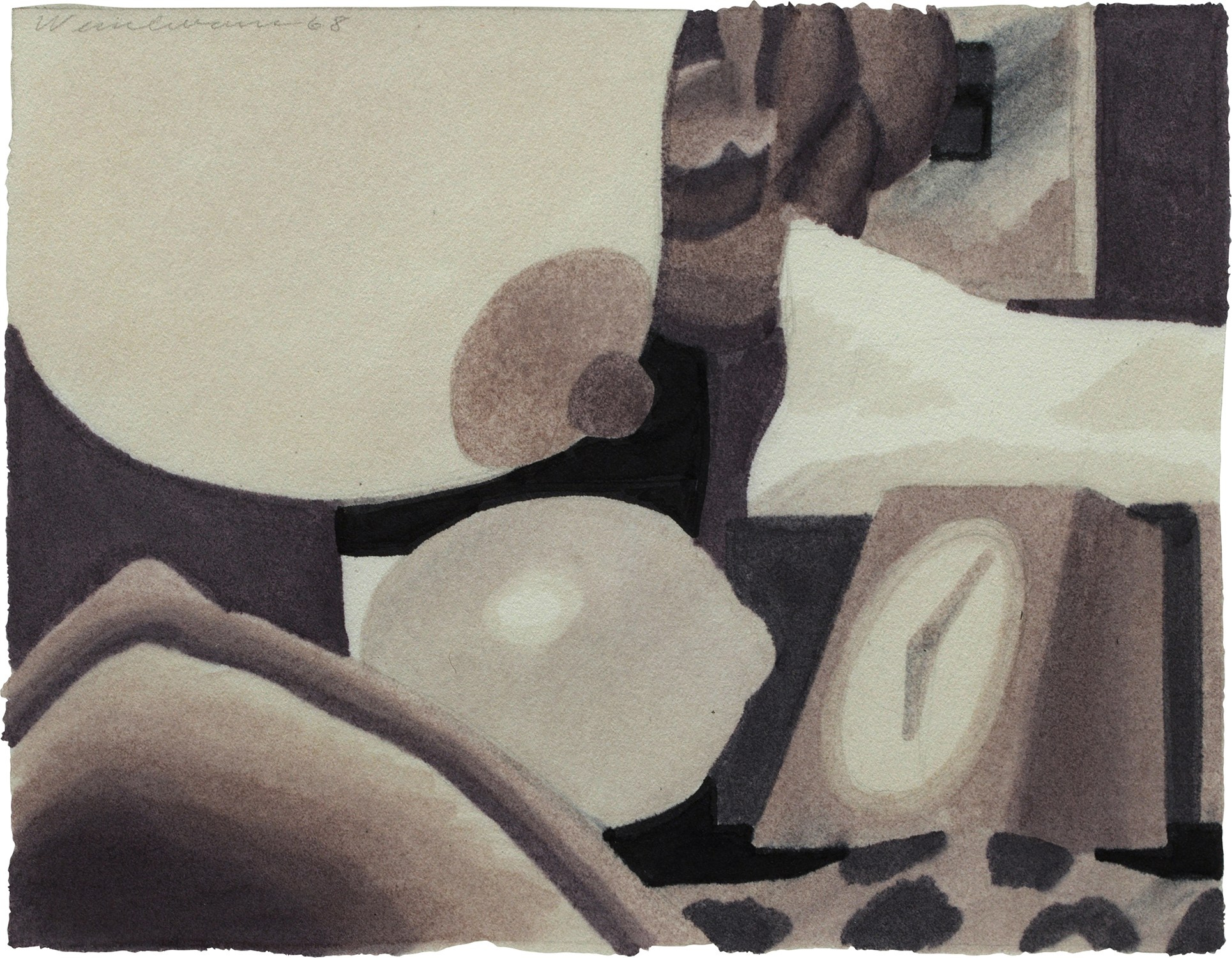 Tom Wesselmann — Study for Bedroom Painting with Tit & Lemon