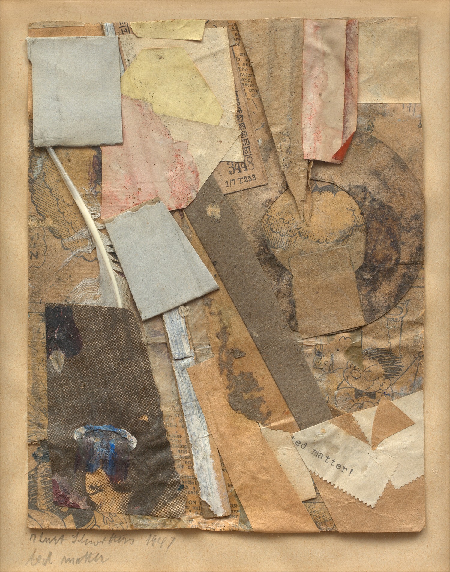 Kurt Schwitters — ted matter