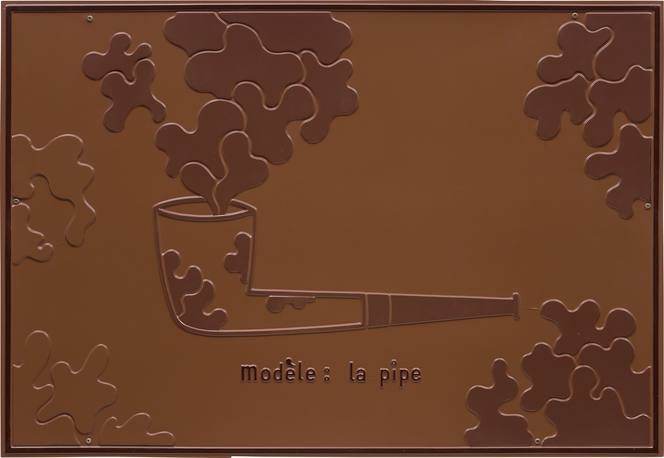 Marcel Broodthaers — Model: The Pipe (Modèle: La Pipe)