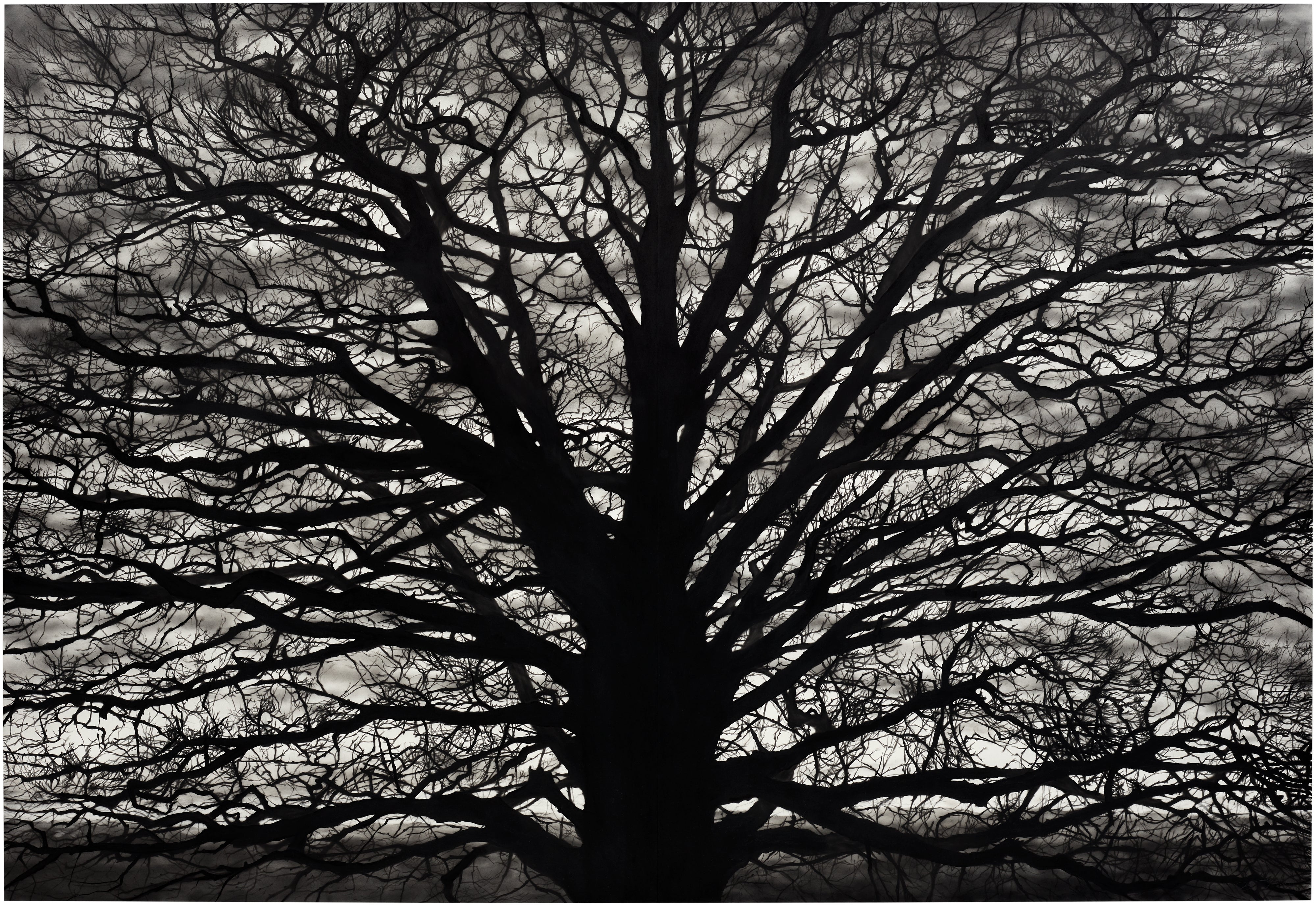 Robert Longo — Untitled (Gothic Tree)