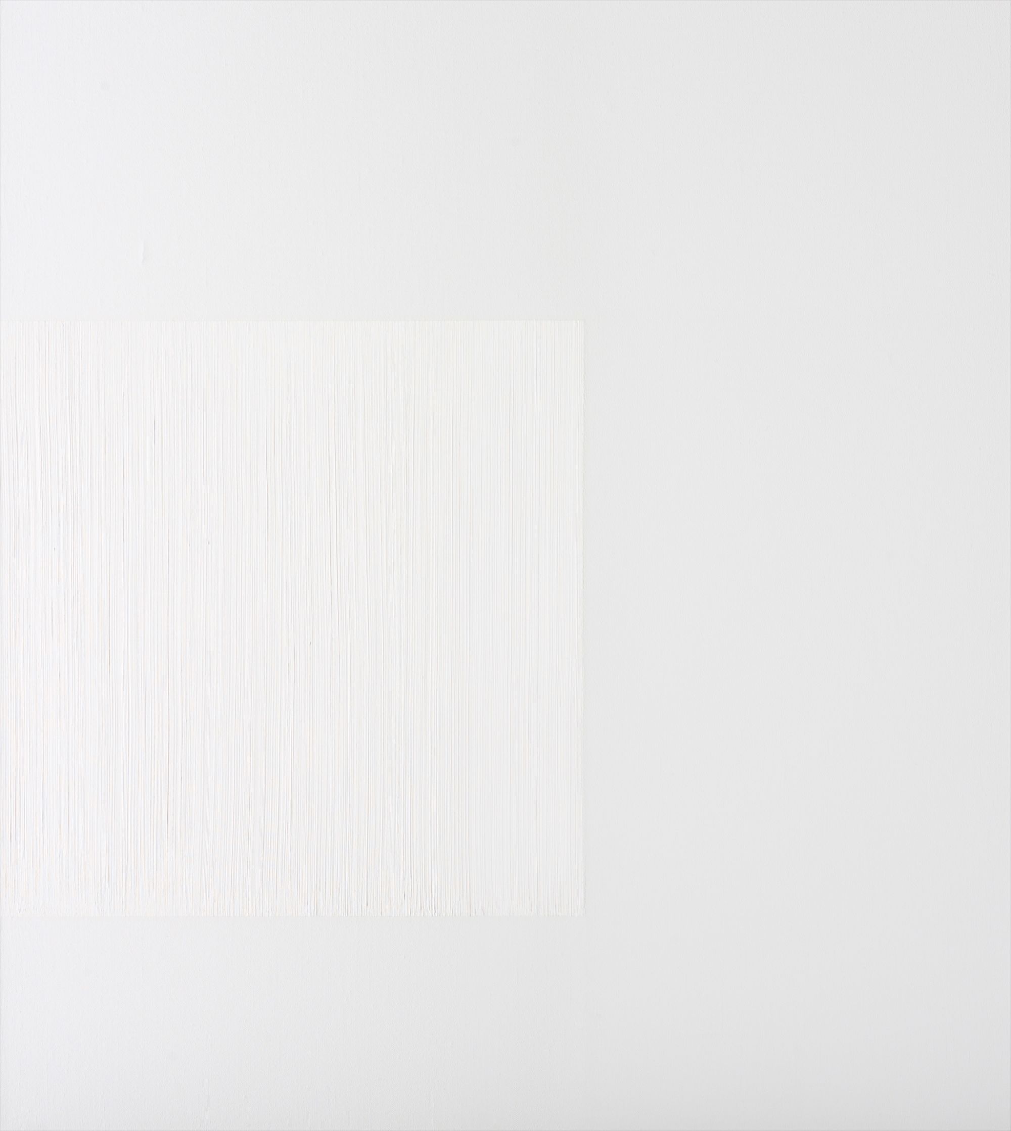 Exposed Painting, Iridescent White