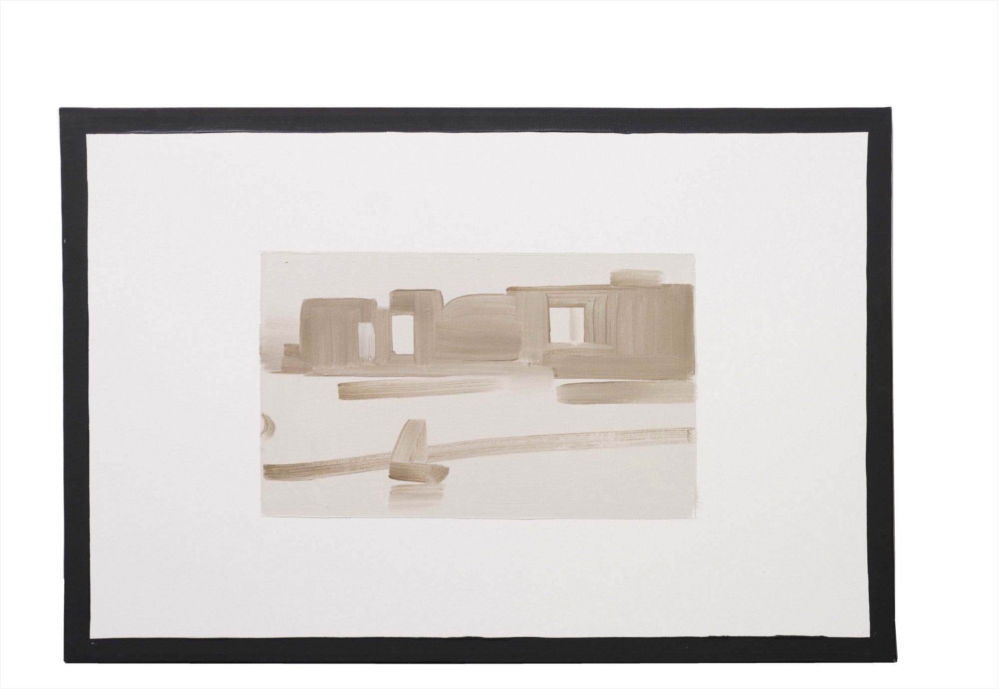 Framed painting (Whistler)