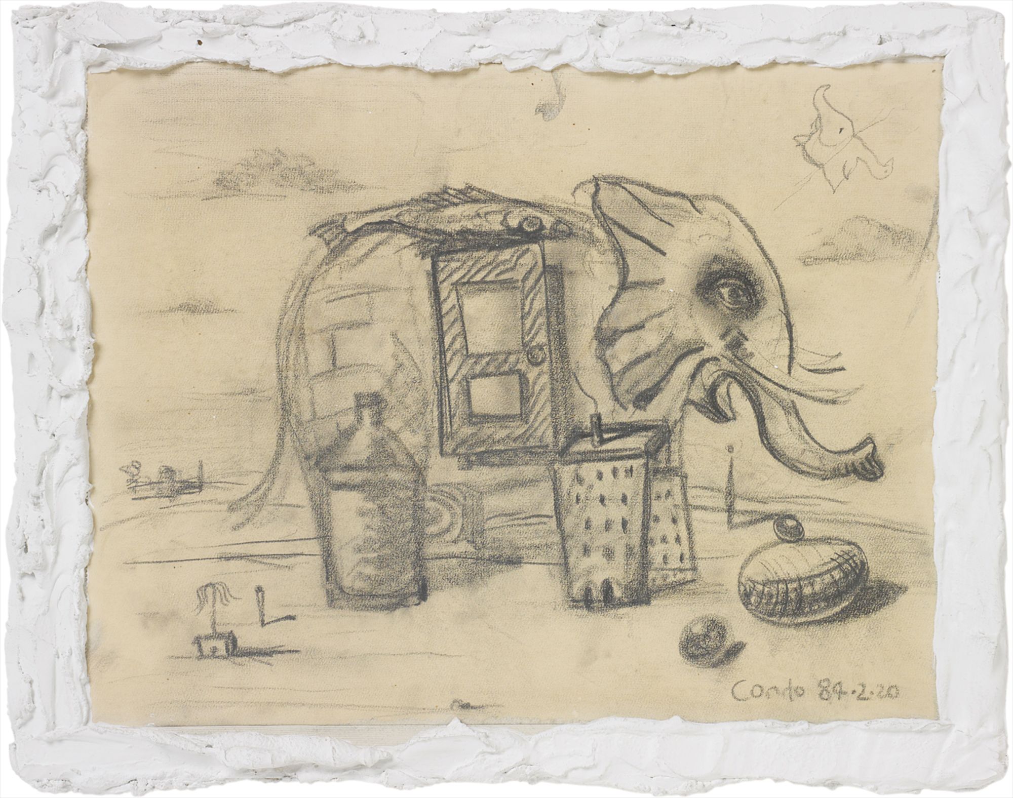 George Condo — Carboncino