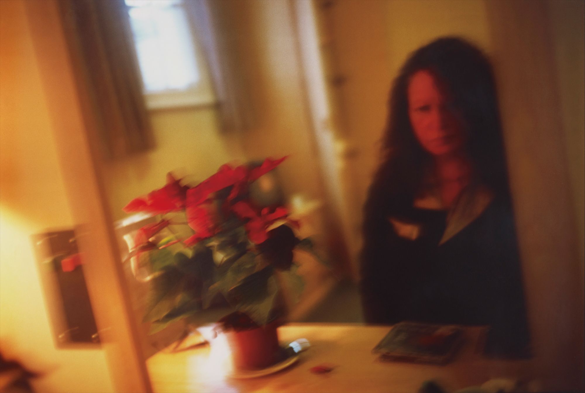 Nan Goldin — Self-portrait in pyjamas, Priory Hospital London