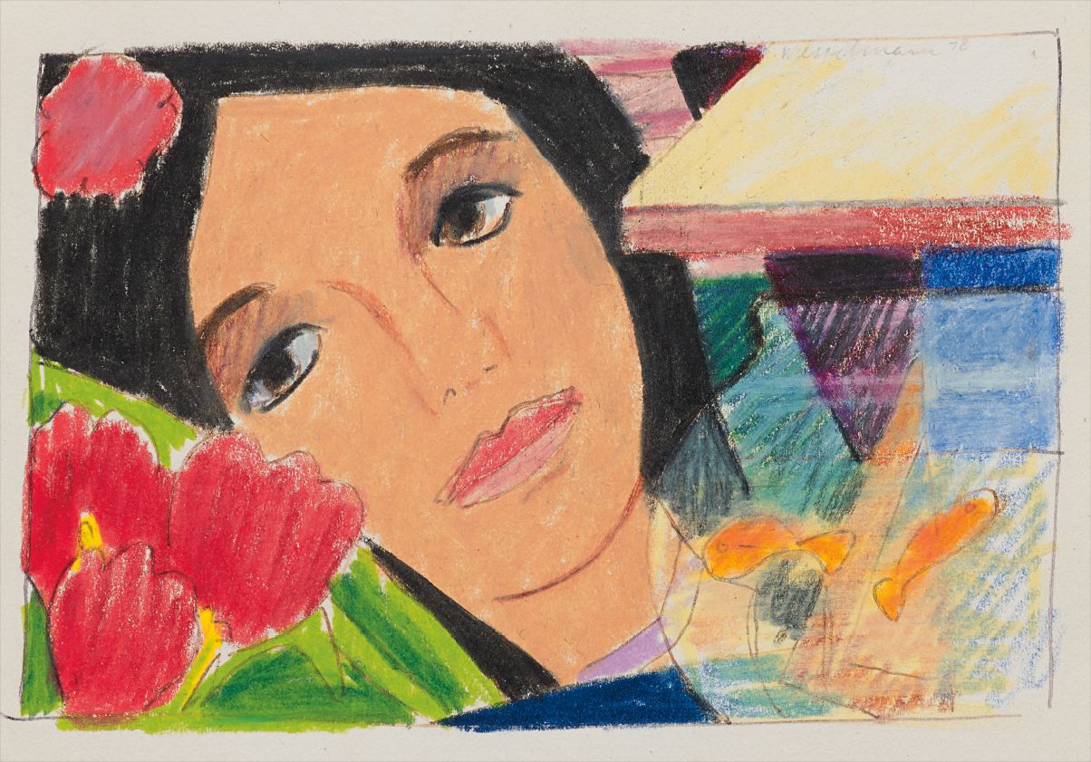Tom Wesselmann — Sketch for Bedroom Painting #43
