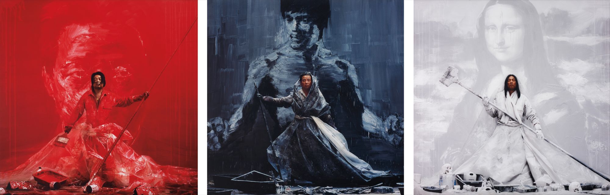 Gérard Rancinan — Yan Pei Ming Triptyque