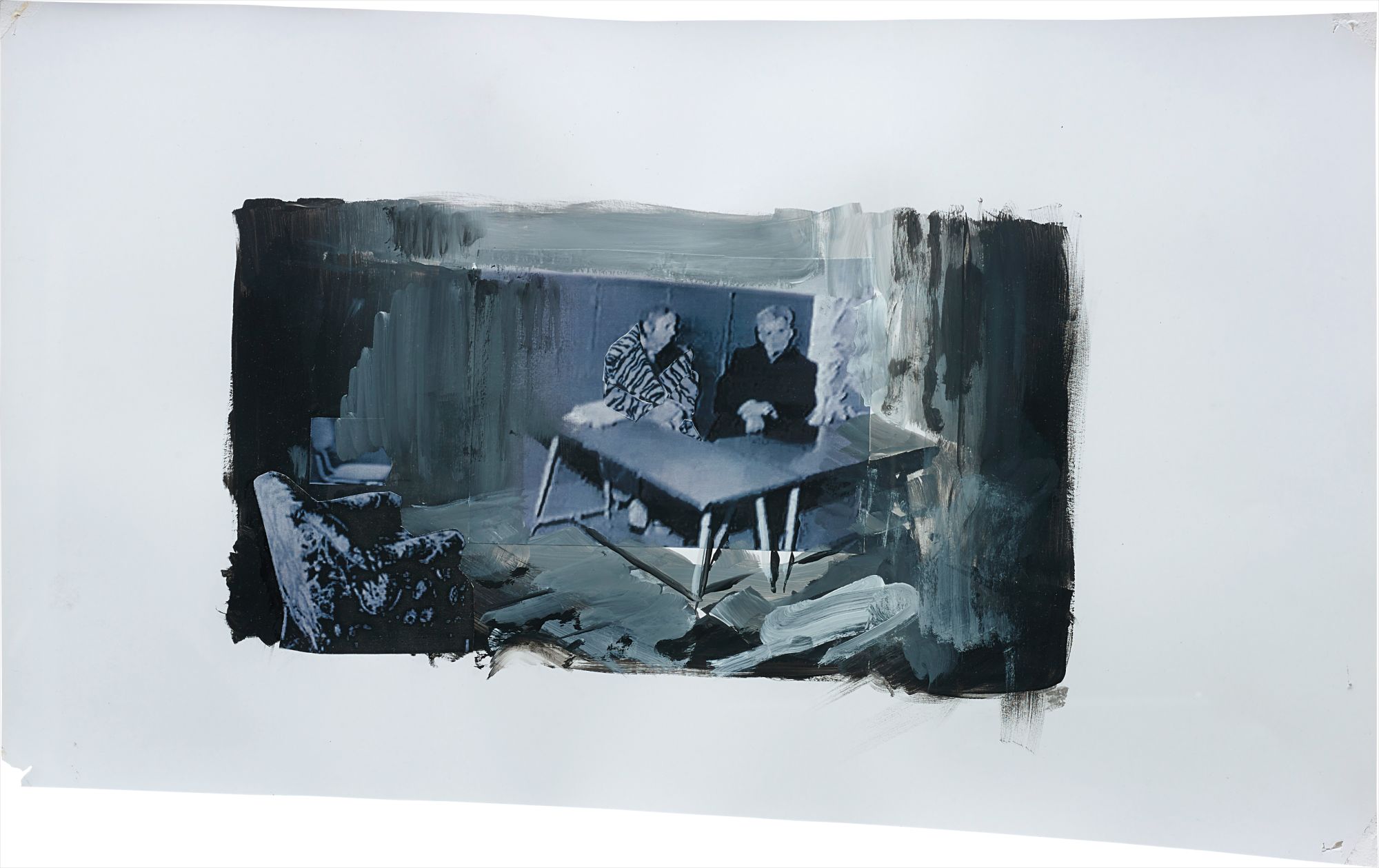 Adrian Ghenie — Study for the Trial