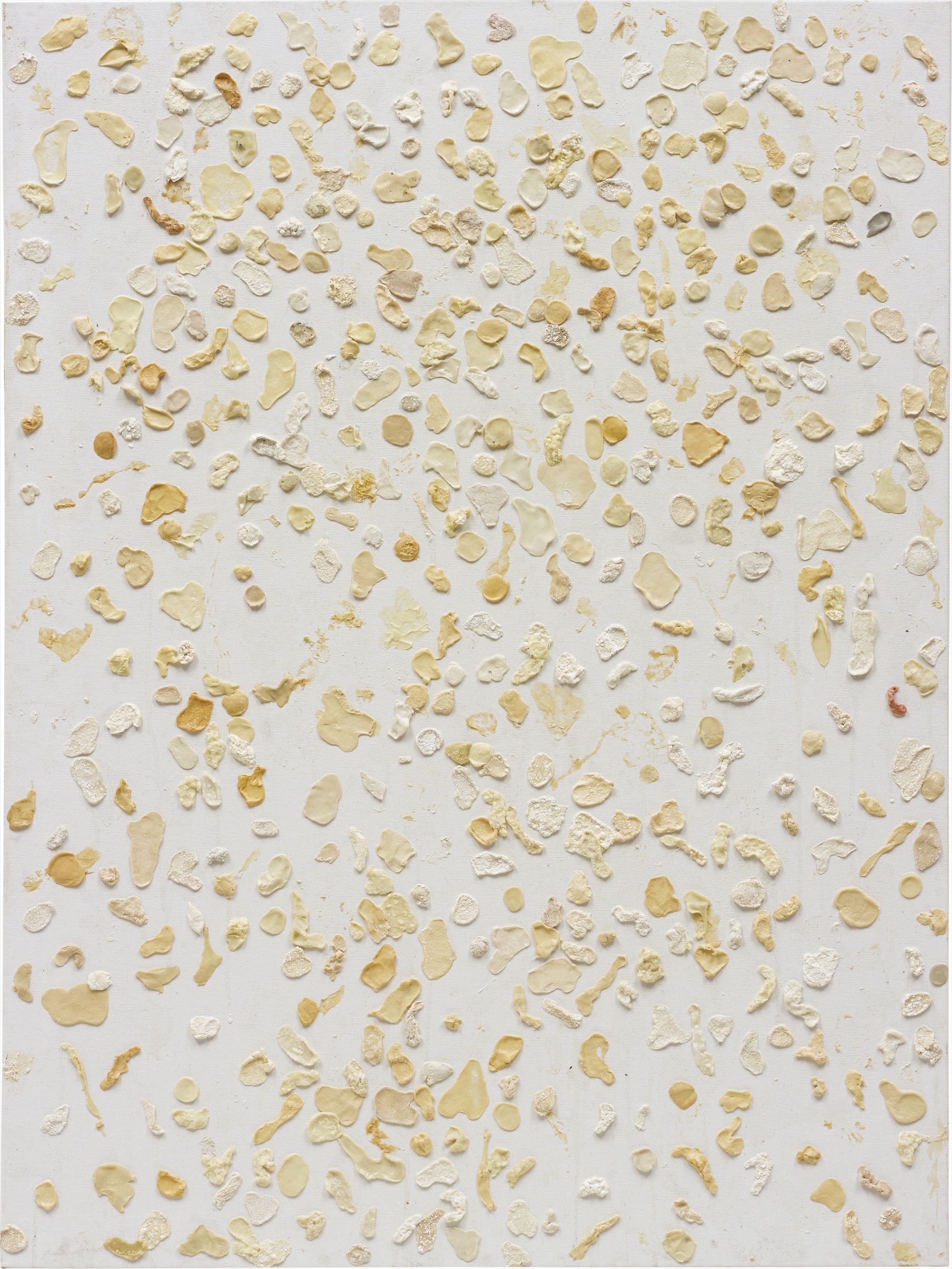 chewing gum on canvas