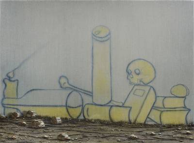 Study for a Mould in the Form of a Processional Banner