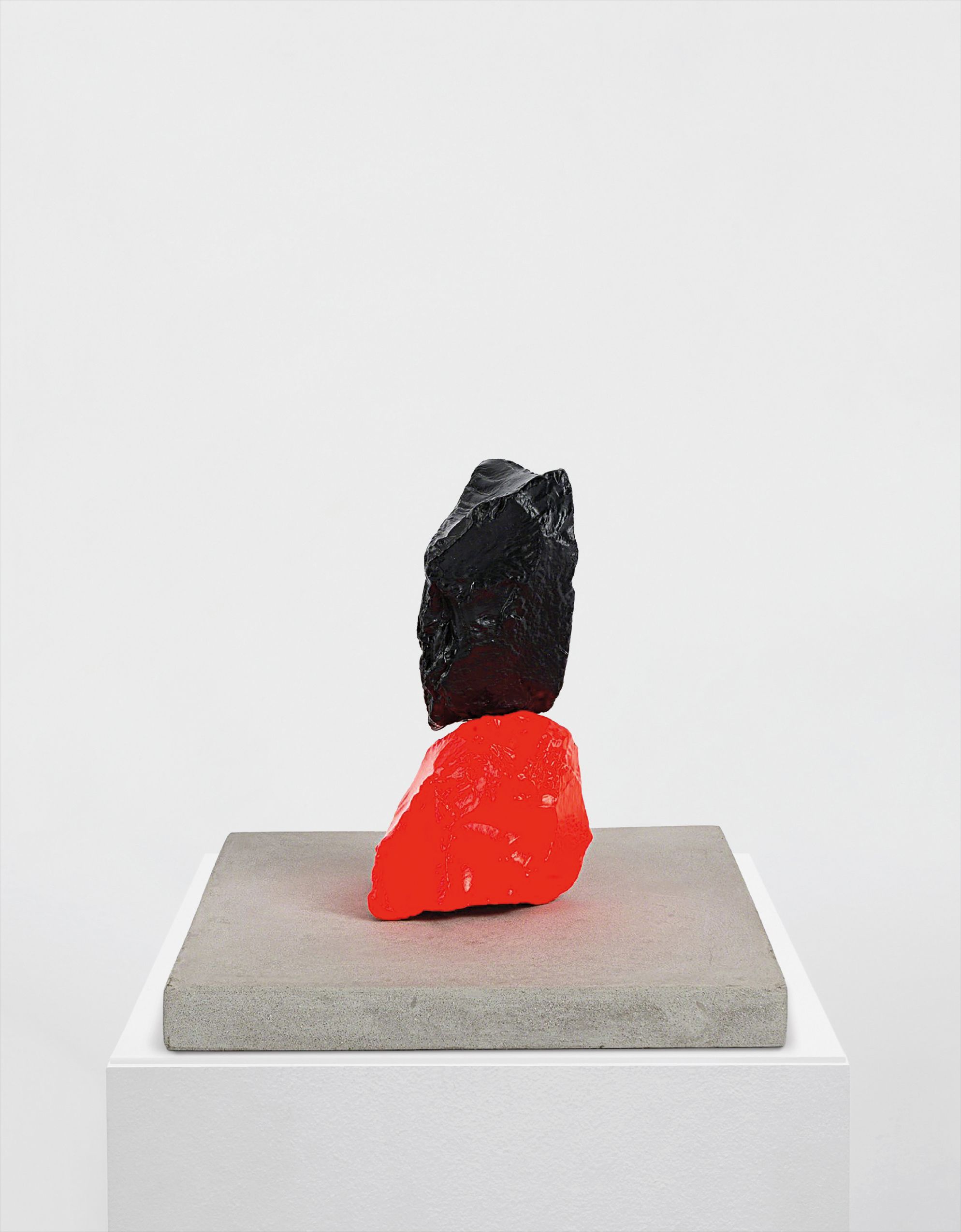 Ugo Rondinone — Small Red Black Mountain