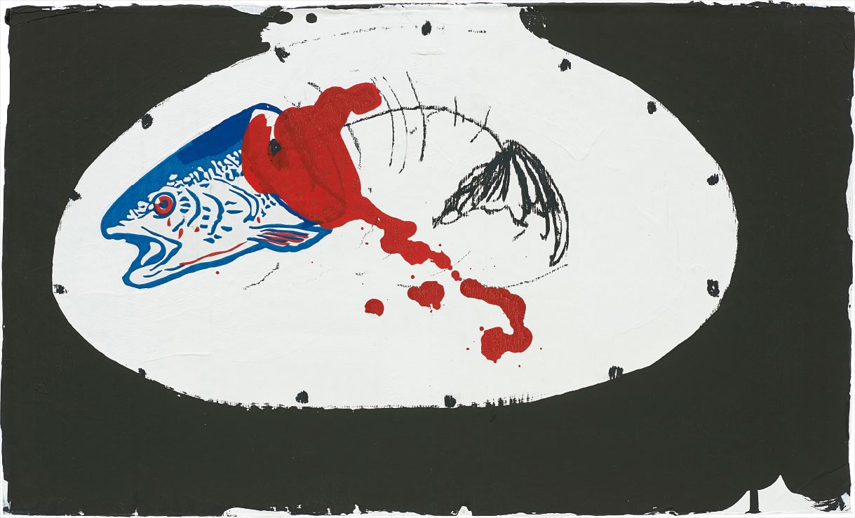 Platter with Trout #39