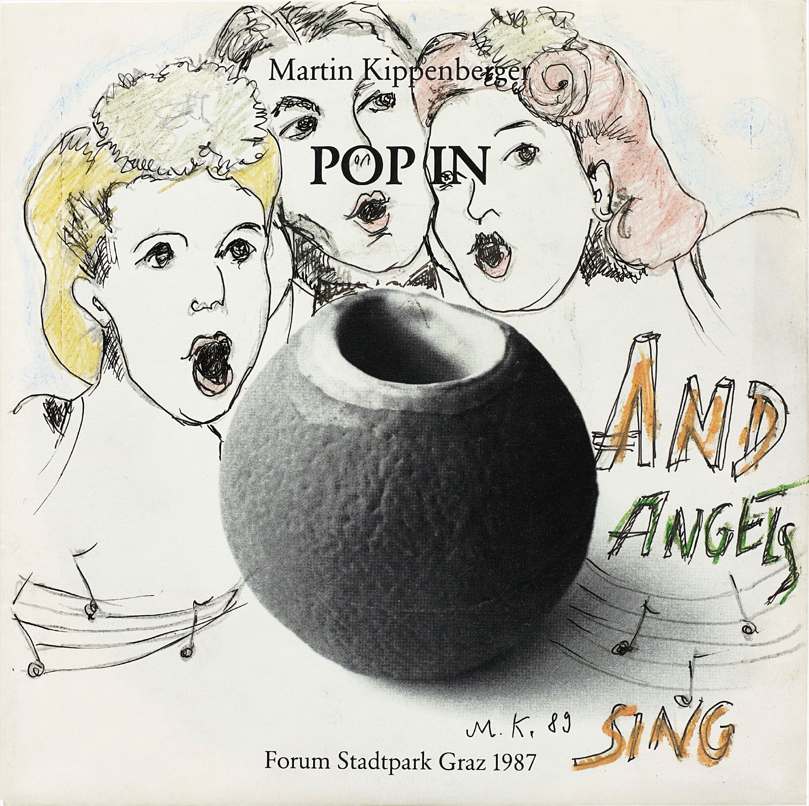 Martin Kippenberger — Single 'Pop In' "SING"