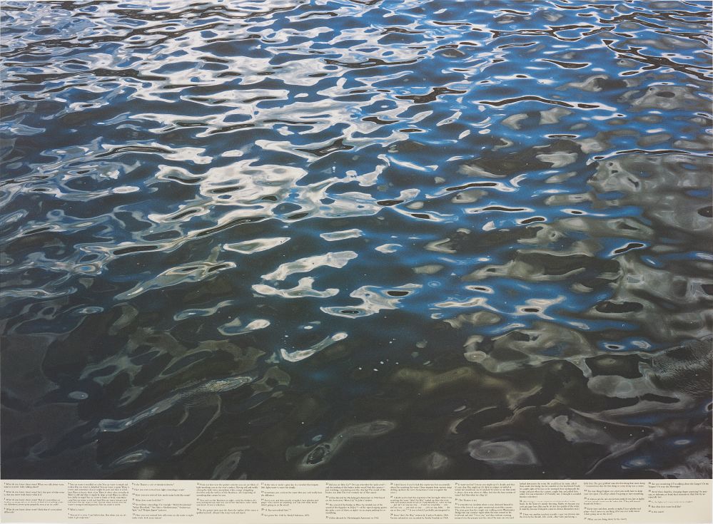 Roni Horn — Still Water (The River Thames, for Example) - Image L