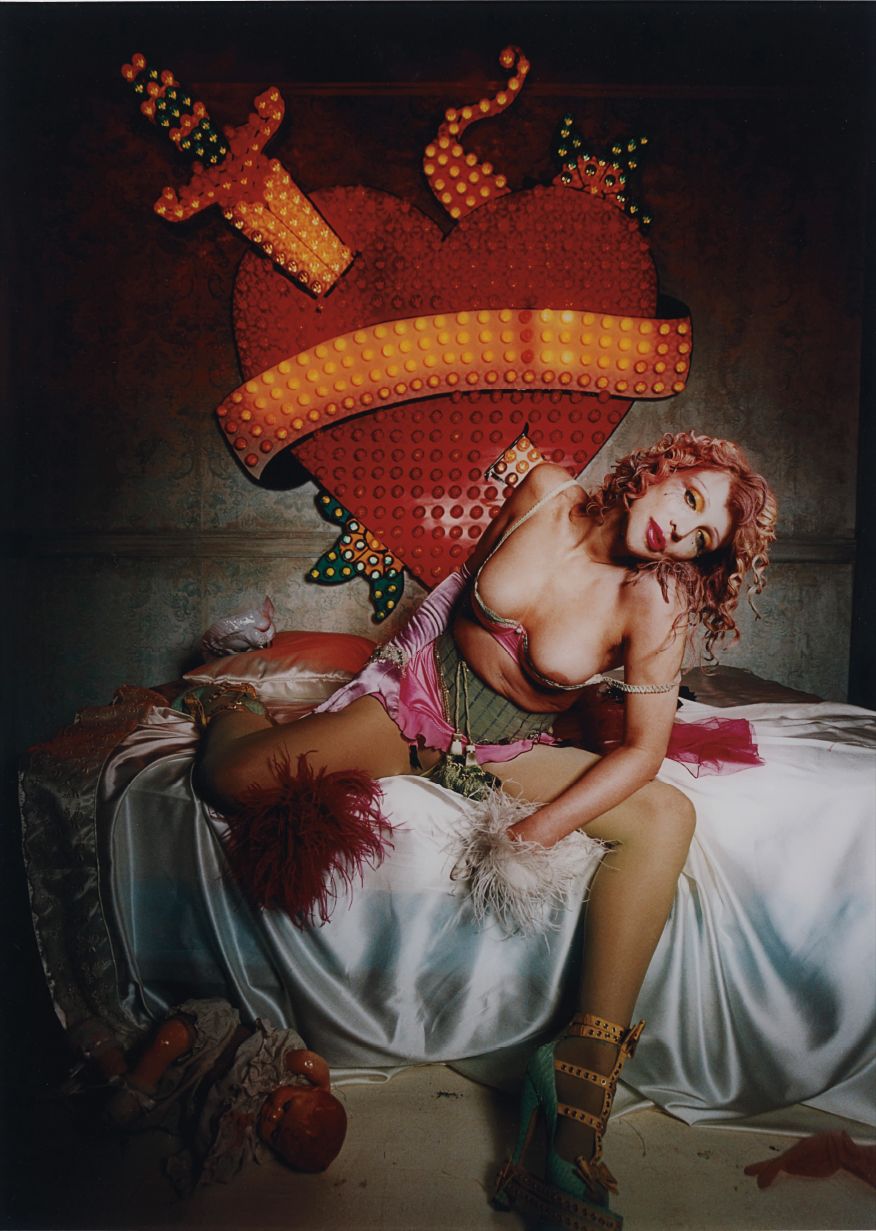 David LaChapelle — Courtney Love: Tattooed Heart