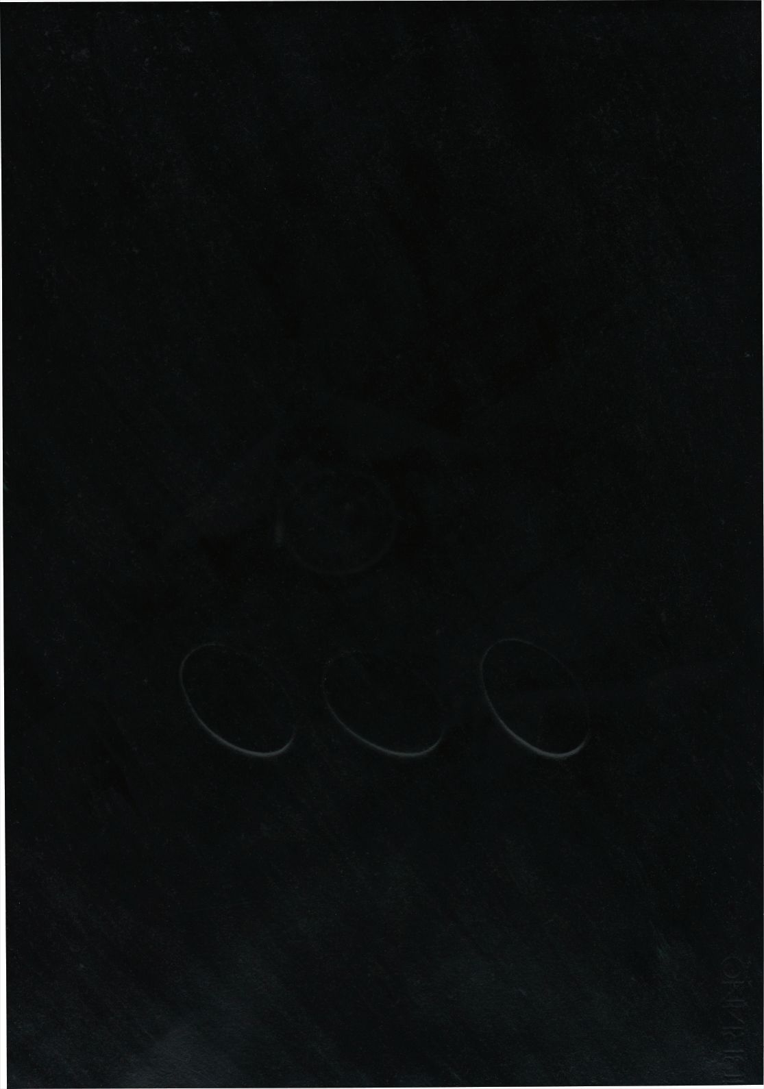 Turi Simeti — Tre Ovali Neri