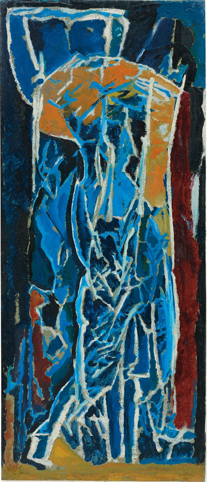 David Bomberg — Figure Composition (Stable Interior Series)