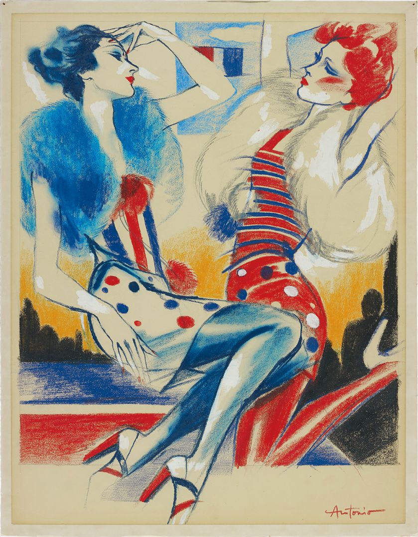 Antonio Lopez — Mr. Chow's Drawing: Paris III