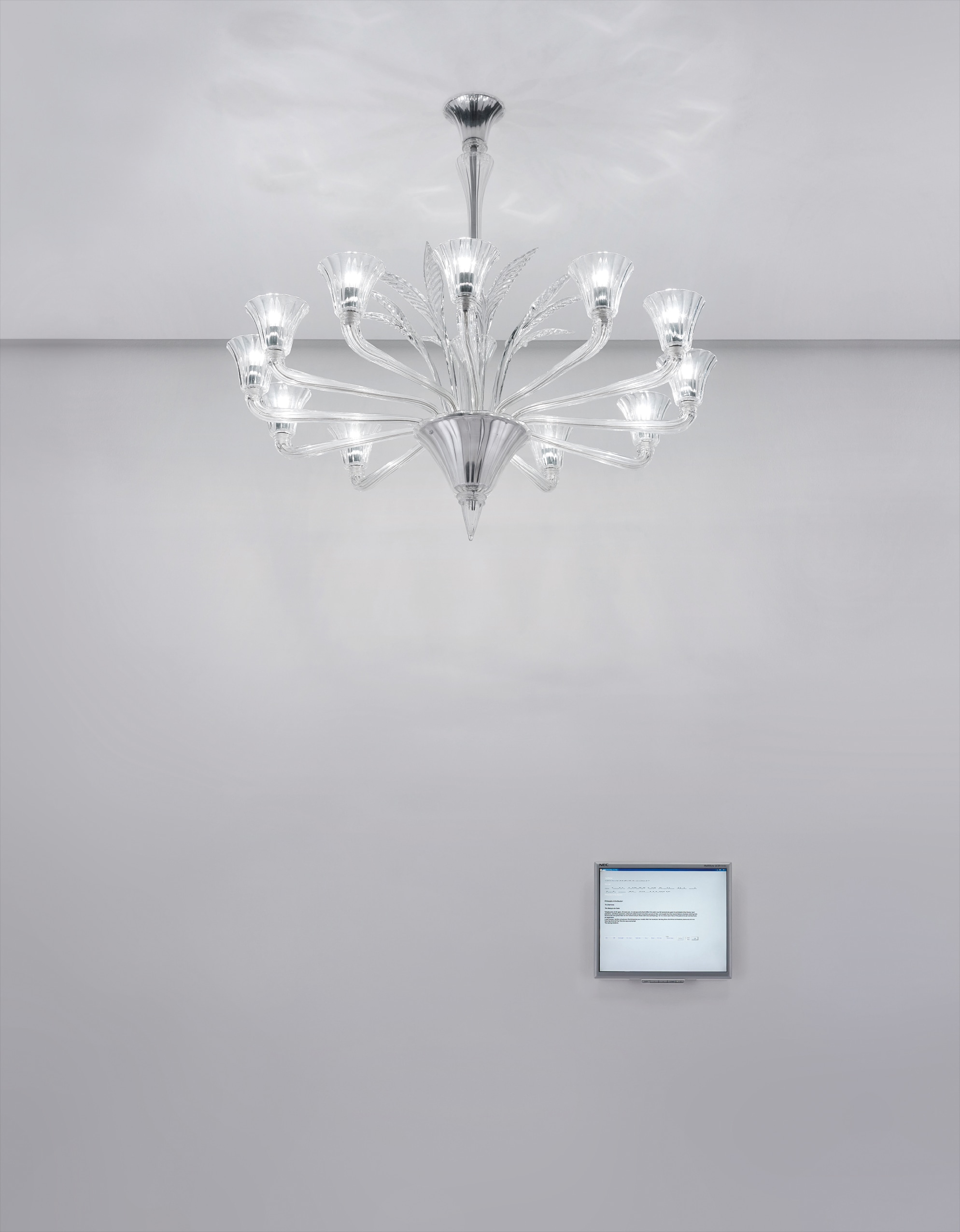 Cerith Wyn Evans — Philosophy in the Boudoir - To Libertines'  by The Marquis de Sade (1795)