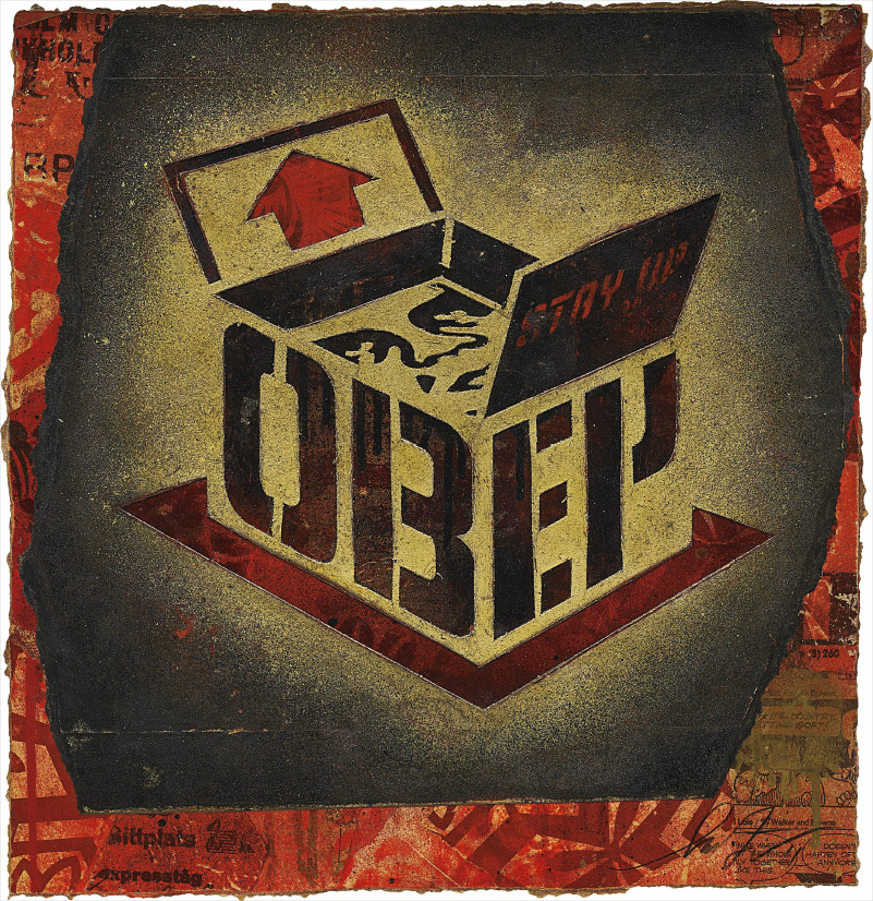 Shepard Fairey — OBEY Stay Up Box