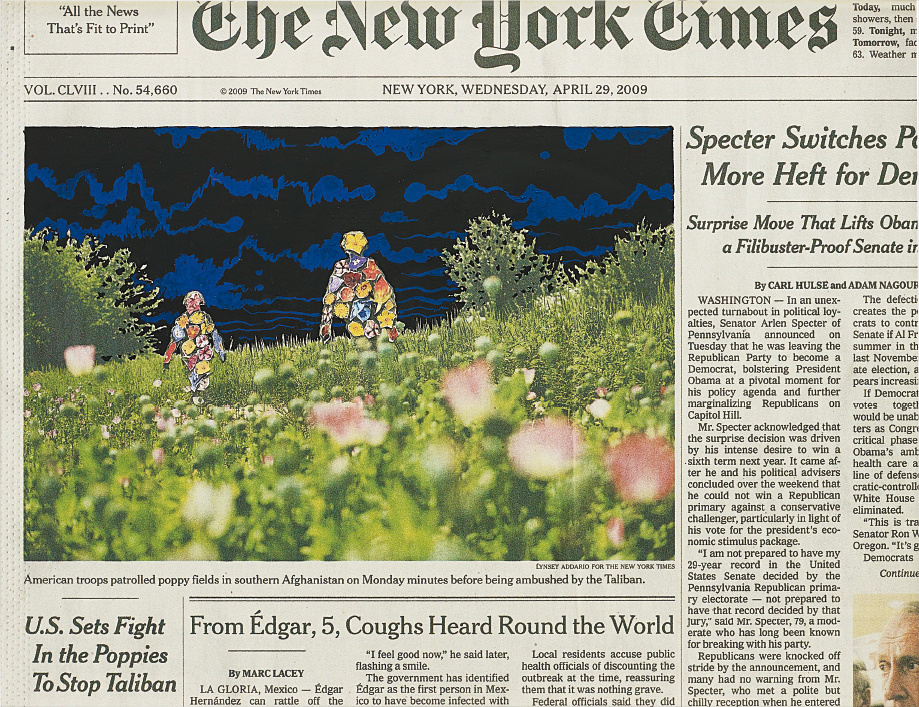 Fred Tomaselli — Apr. 29, 2009
