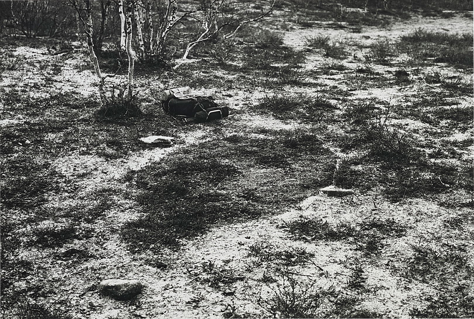 Richard Long — Light Snow Sleeping Place