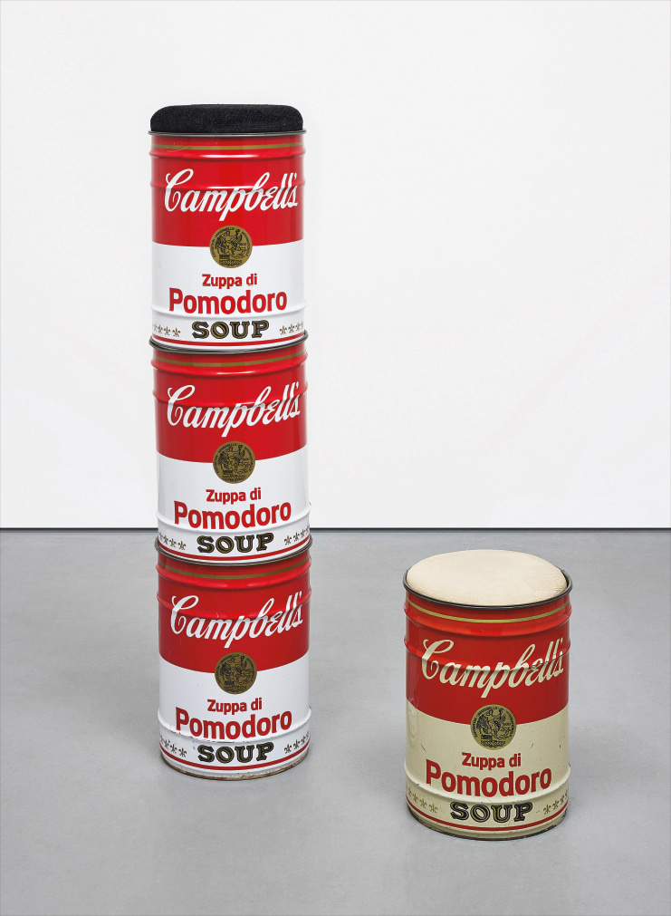 Studio Simon — Four works: (i-iv) Omaggio ad Andy Warhol