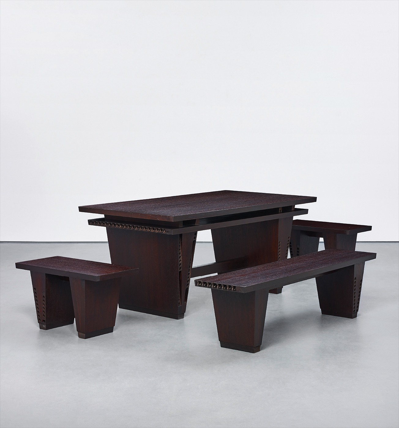 Table and Three Benches
