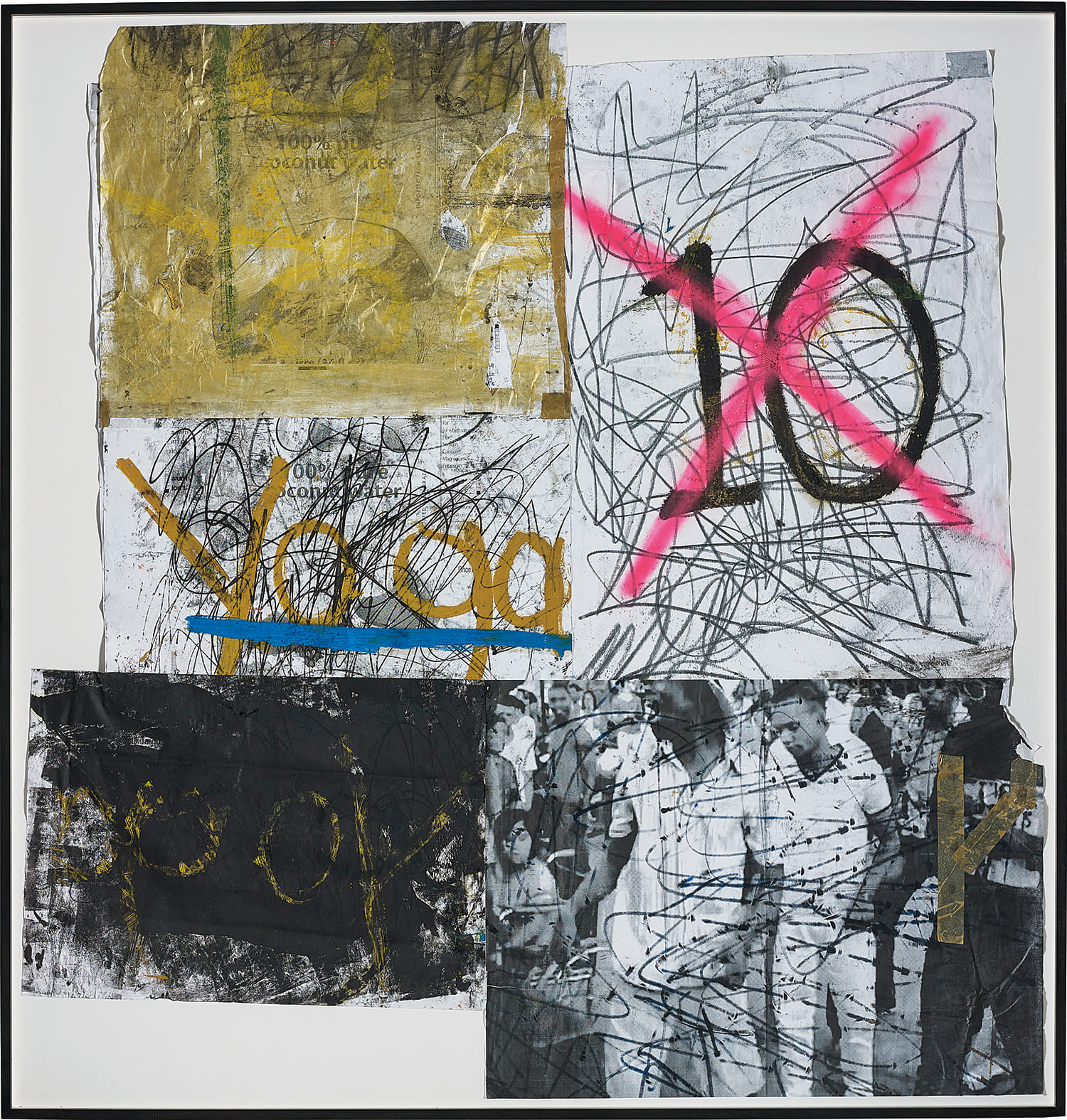 Oscar Murillo — Postures (New Years resolution 2011-12 series)