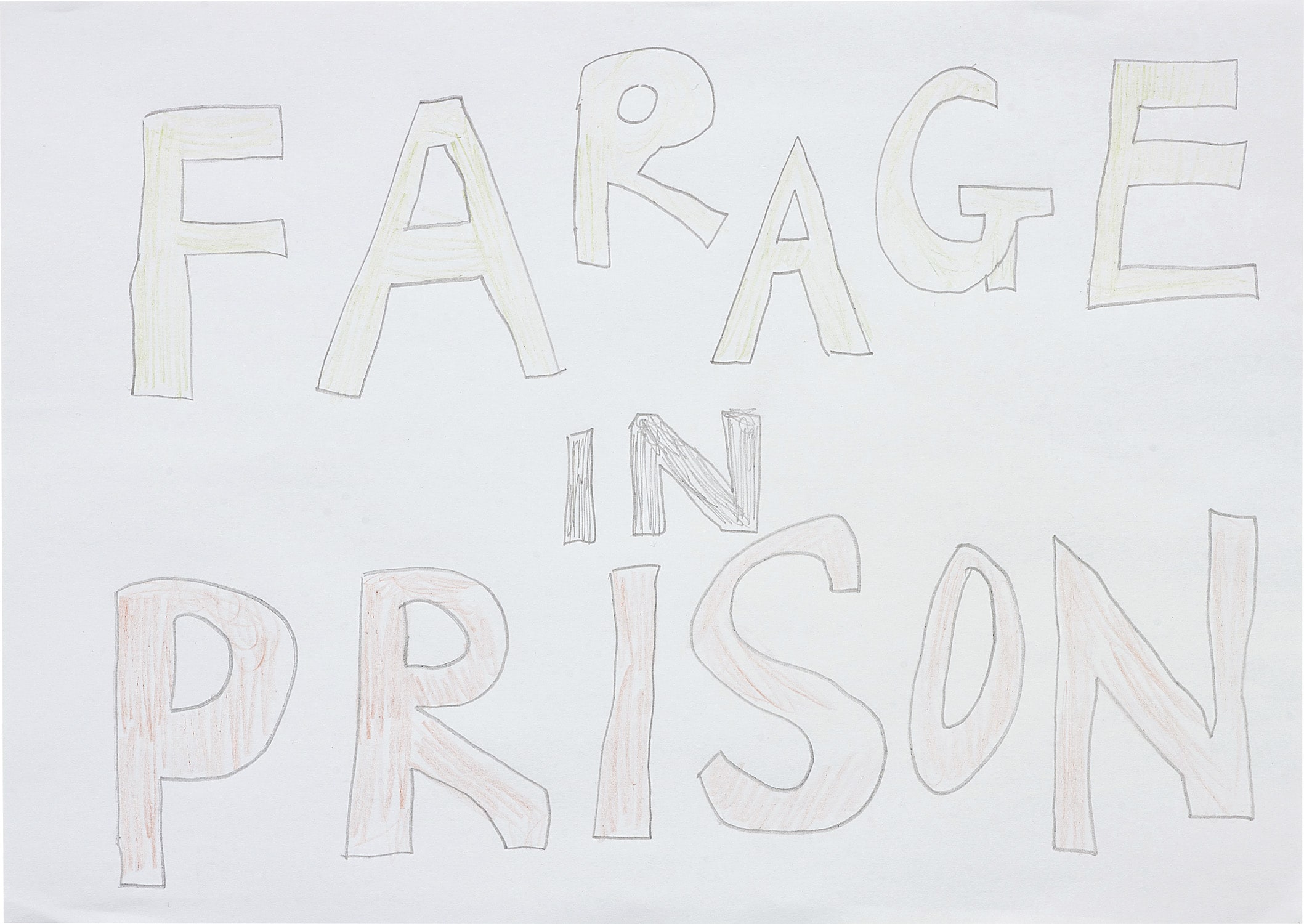 Jeremy Deller — Farage in Prison