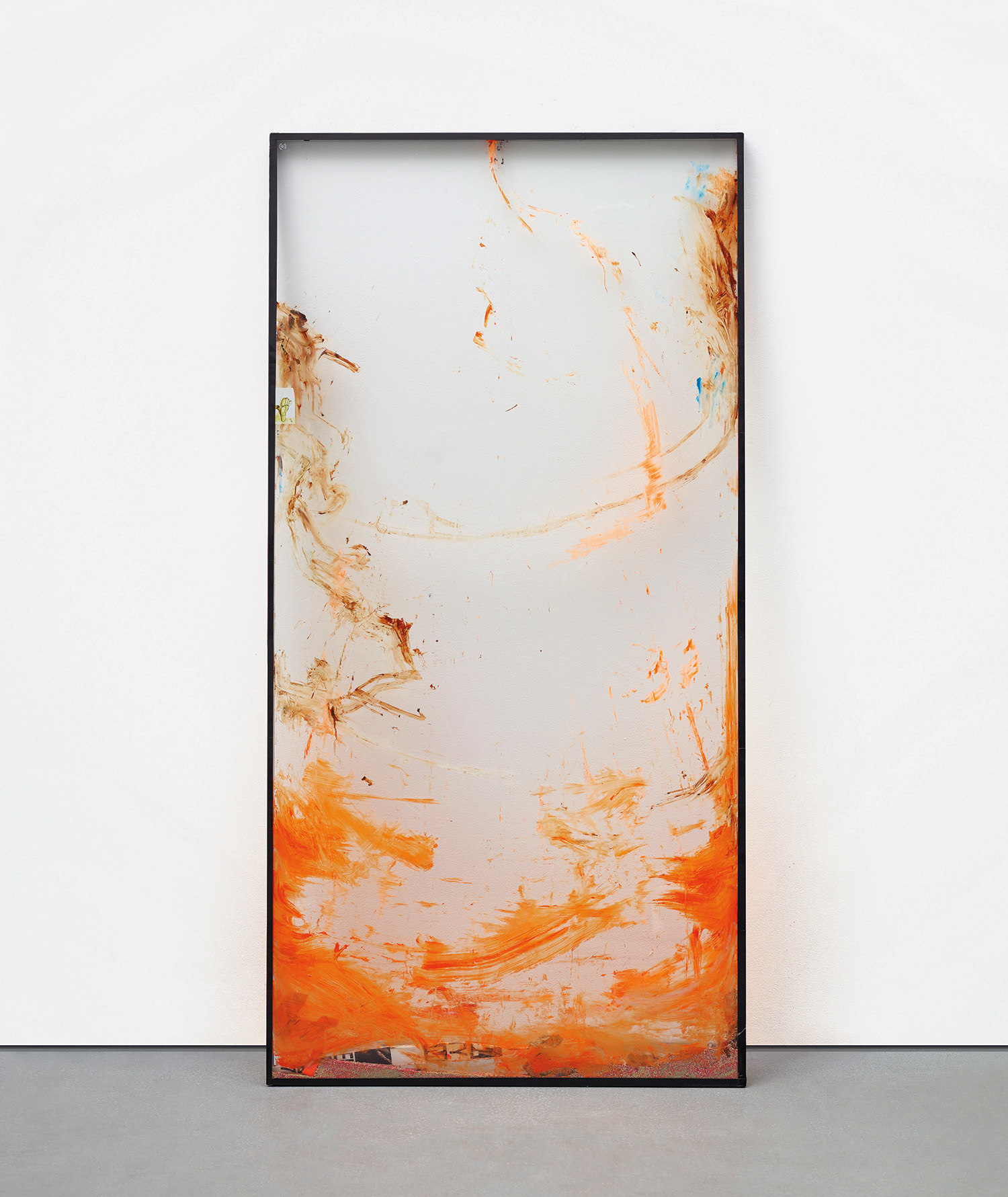 Jim Lambie — Everythings Gone Green (Eyelash Red)