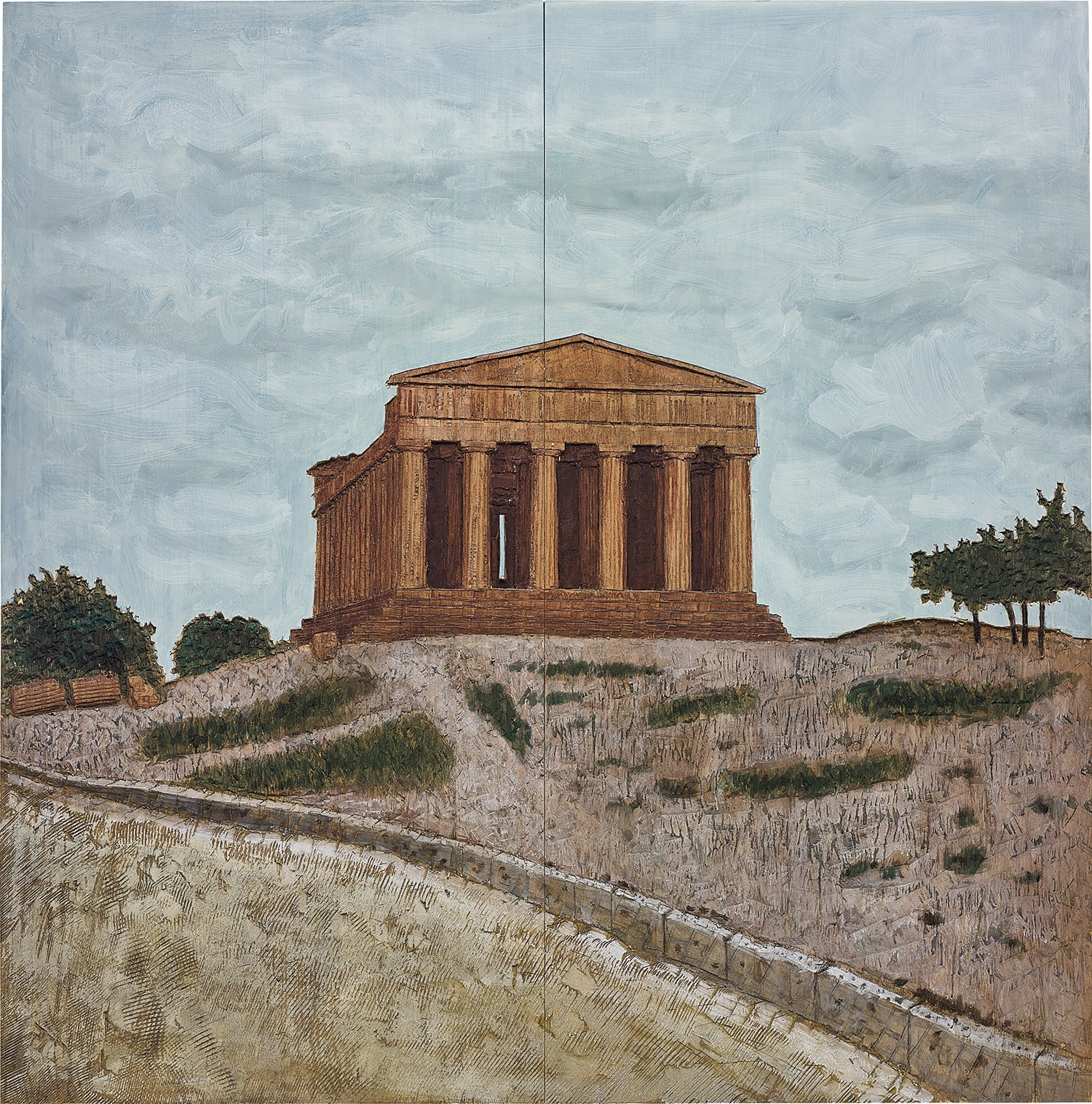 Stephan Balkenhol — Male Portrait