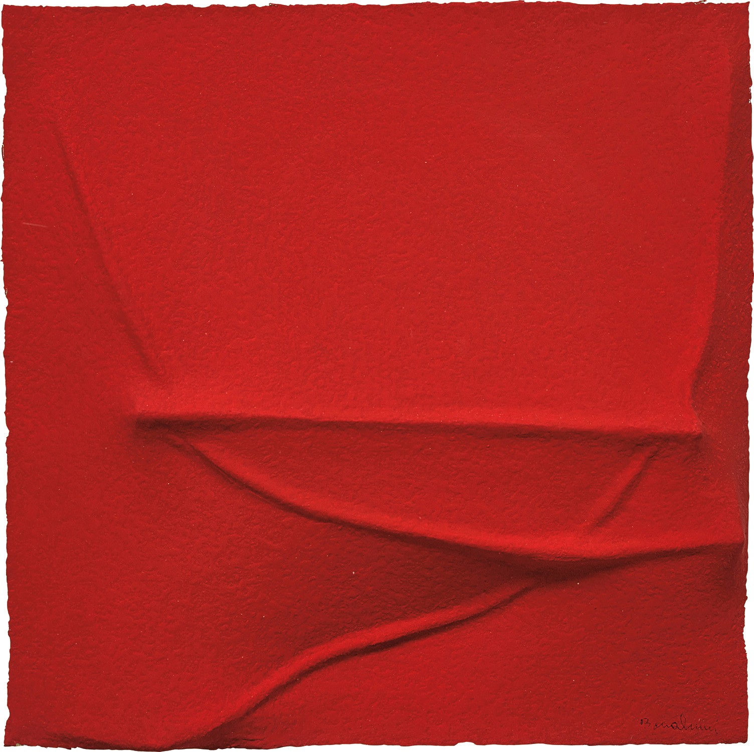 Alighiero Boetti — Senza Titolo (Correre e discorrere)