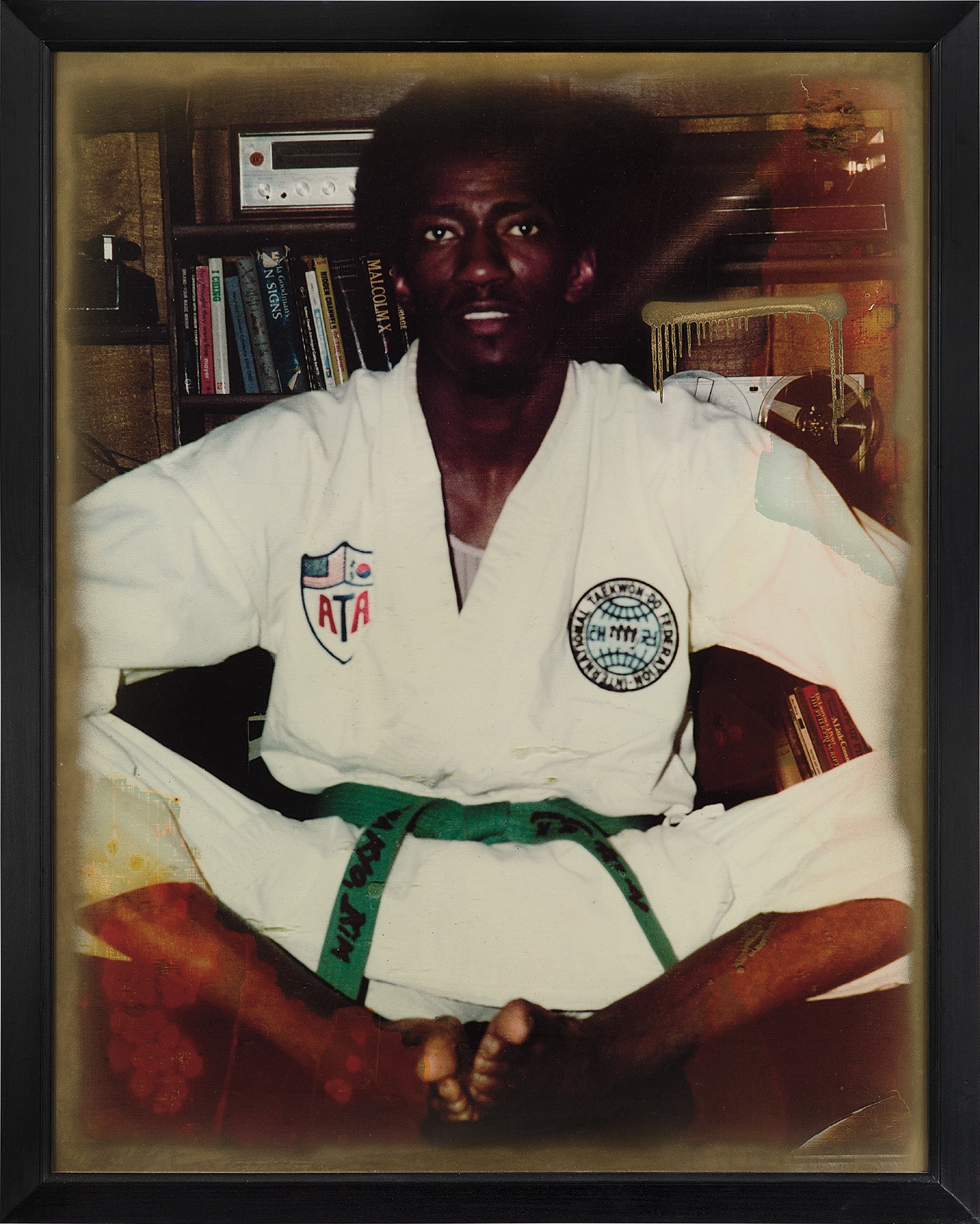 Mickalene Thomas — Portrait of Qusuquzah