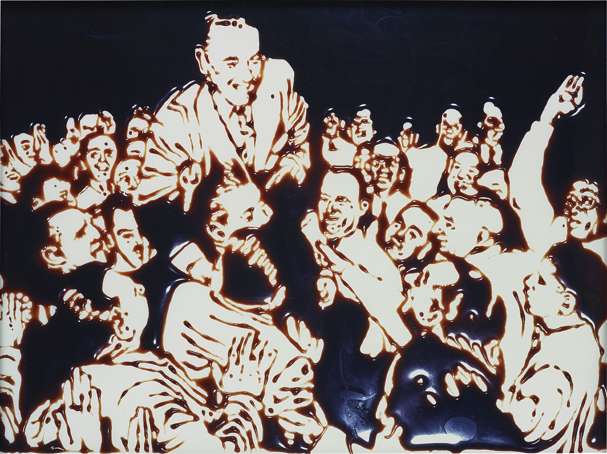 Vik Muniz — Don Quixote in his Study, after William Lake Price