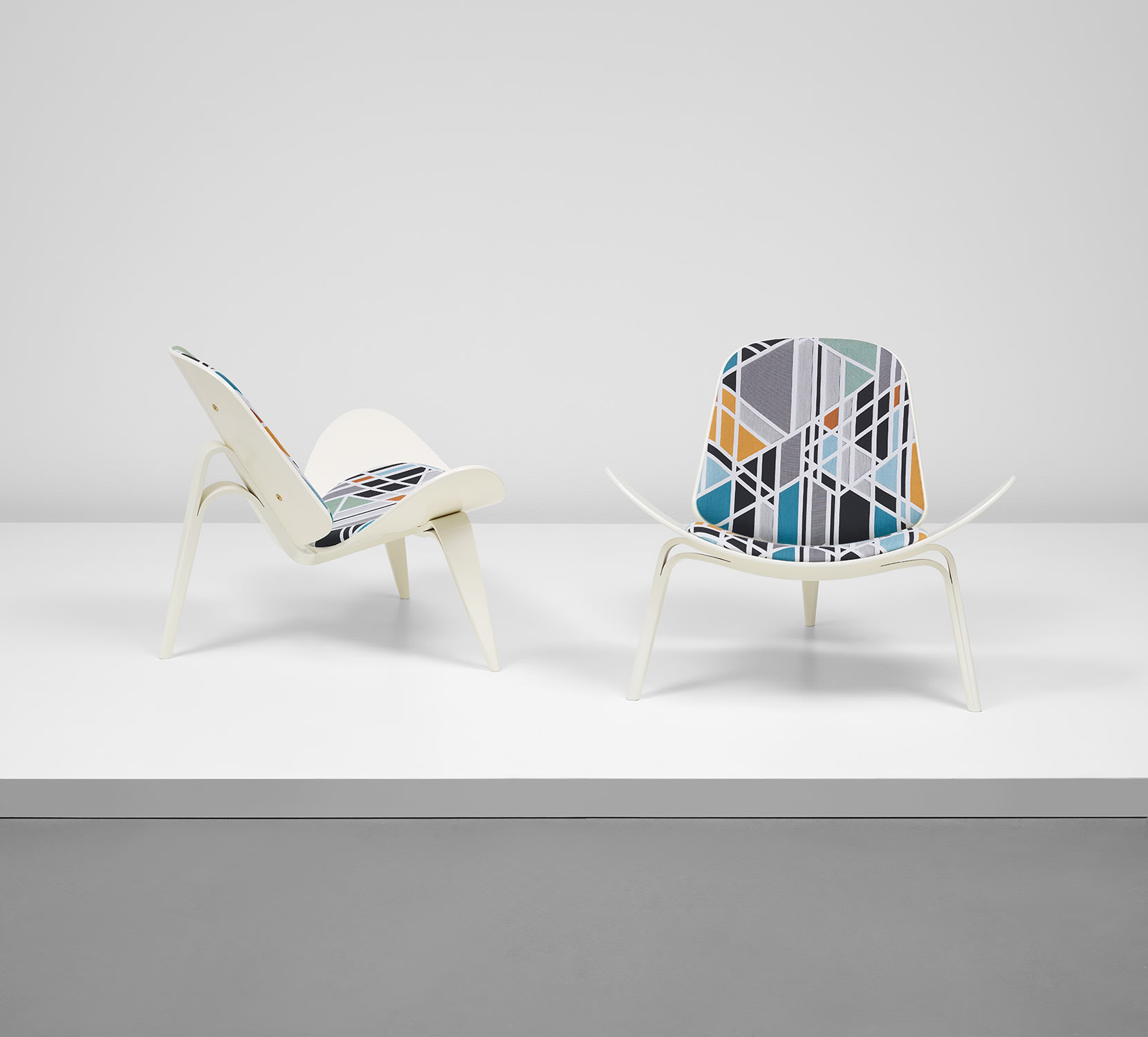 A Pair of Shell Chairs