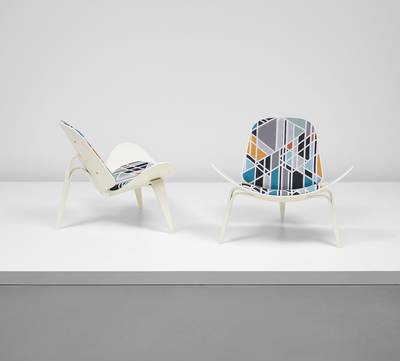 A Pair of Shell Chairs