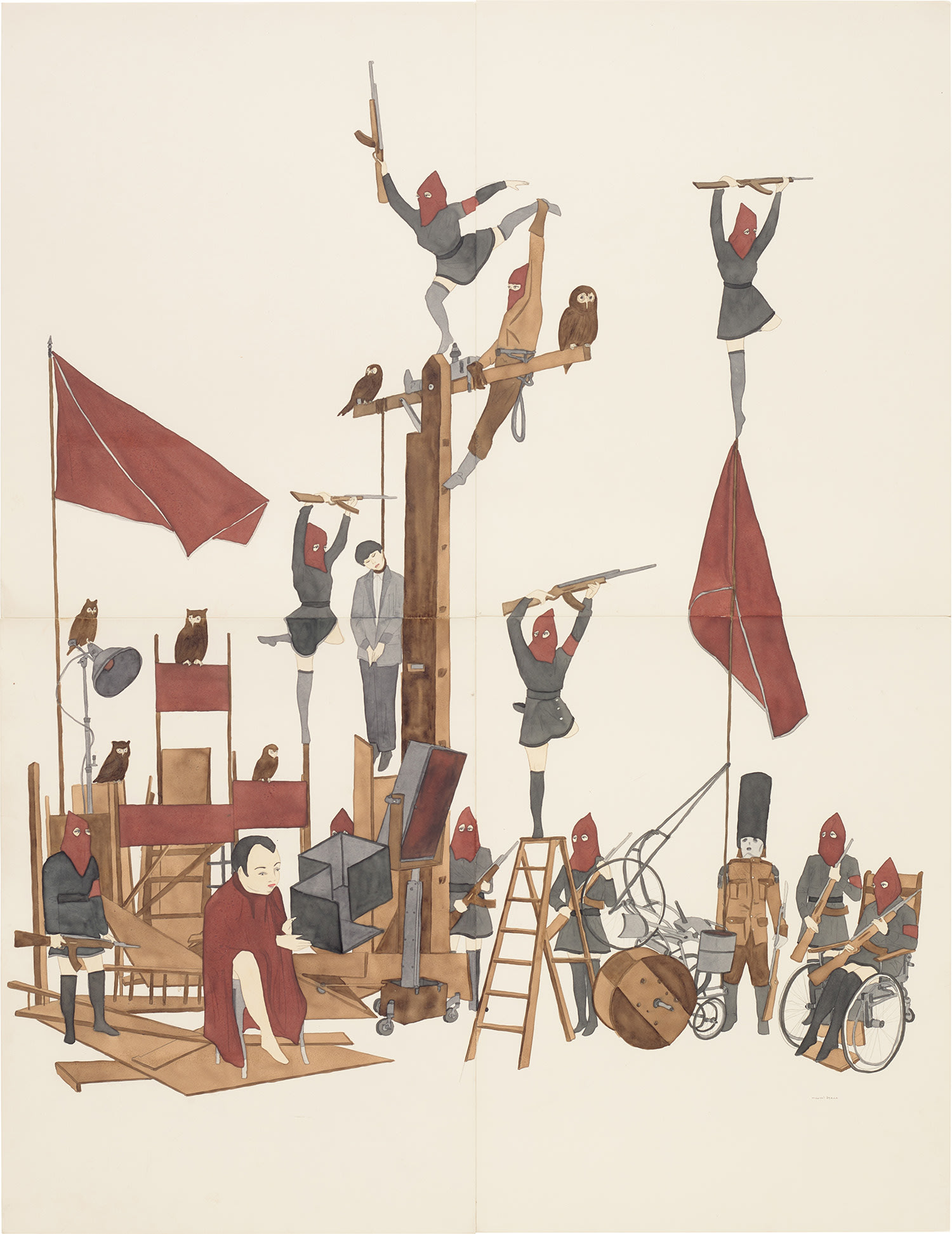 Marcel Dzama — The 1919 Revolution