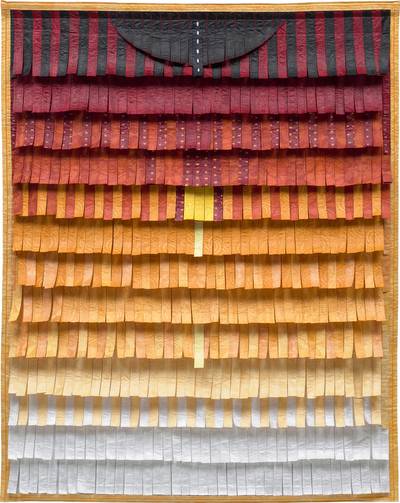 Composition No. 18 (orange avec plumage)