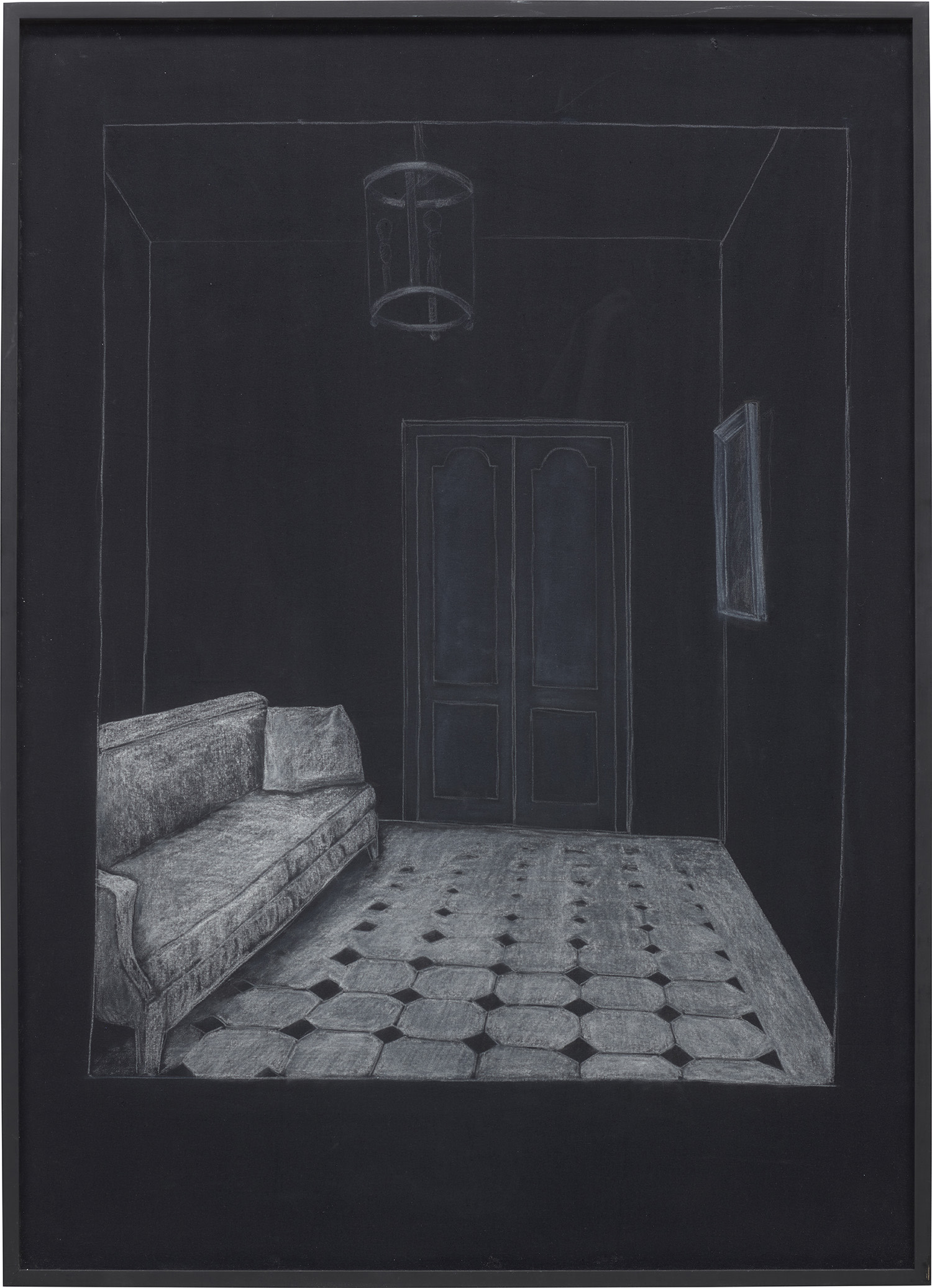 Juan Muñoz — Raincoat Drawing