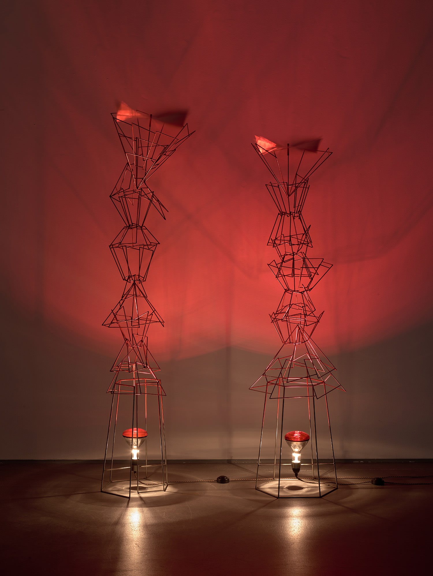 Ólafur Elíasson — Two Hot Air Columns