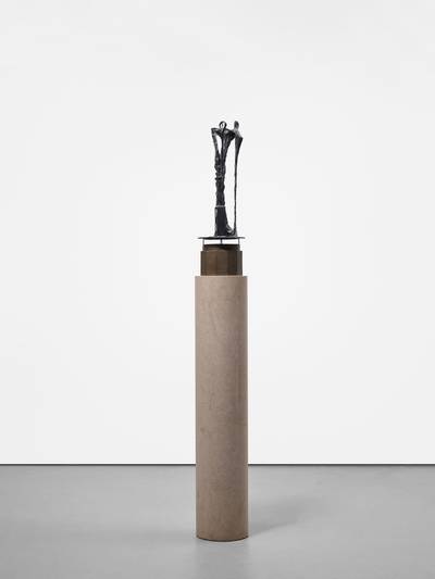 incised with the artist's signature and number 'Bryan Hunt 3/6' on the base